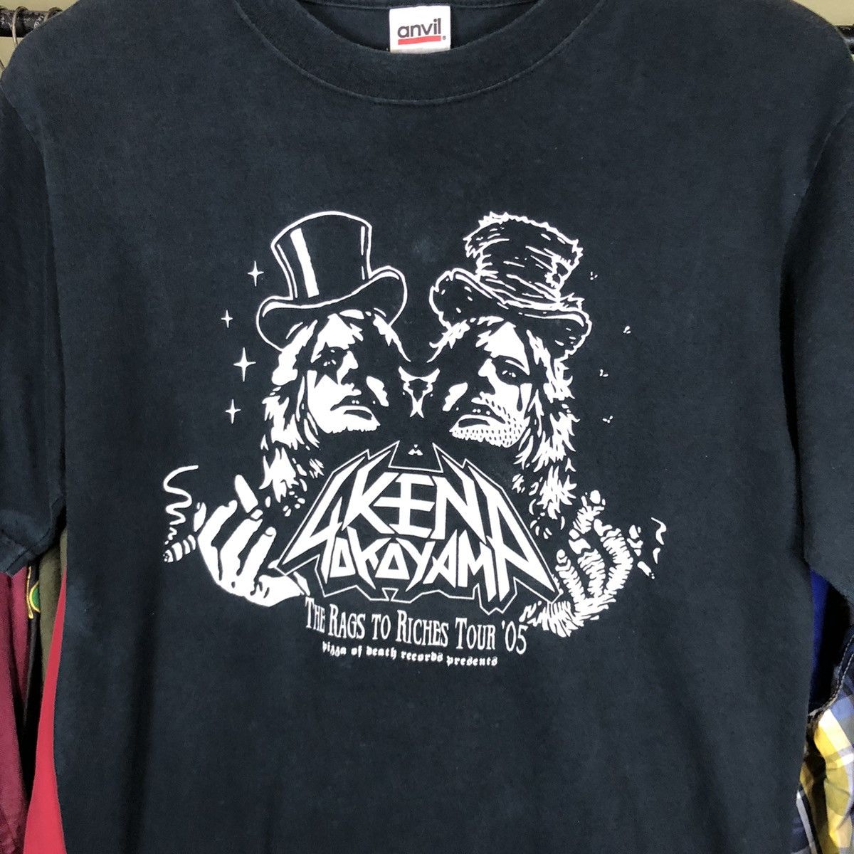 Anvil × Band Tees × Vintage Ken Yokoyama Hi Standard Pizza Of Death Records Tour 2005 Size US S / EU 44-46 / 1 - 3 Thumbnail