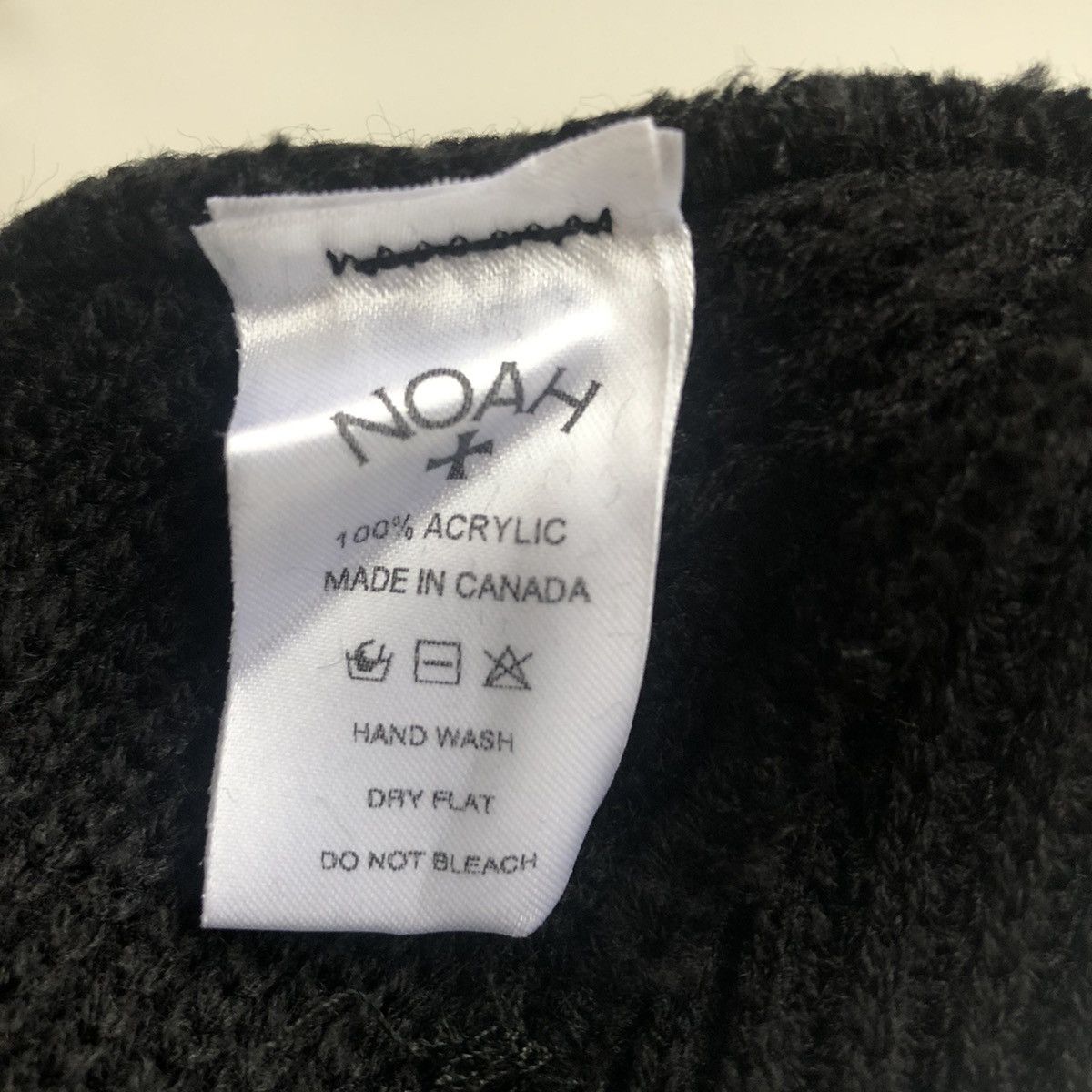 Noah NEW Walrus Beanie BLACK Size ONE SIZE - 3 Thumbnail