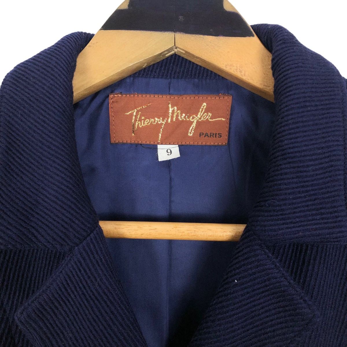 Mugler Vintage 90s Thierry Mugler Paris Wool Short Coat Size S / US 4 / IT 40 - 4 Thumbnail