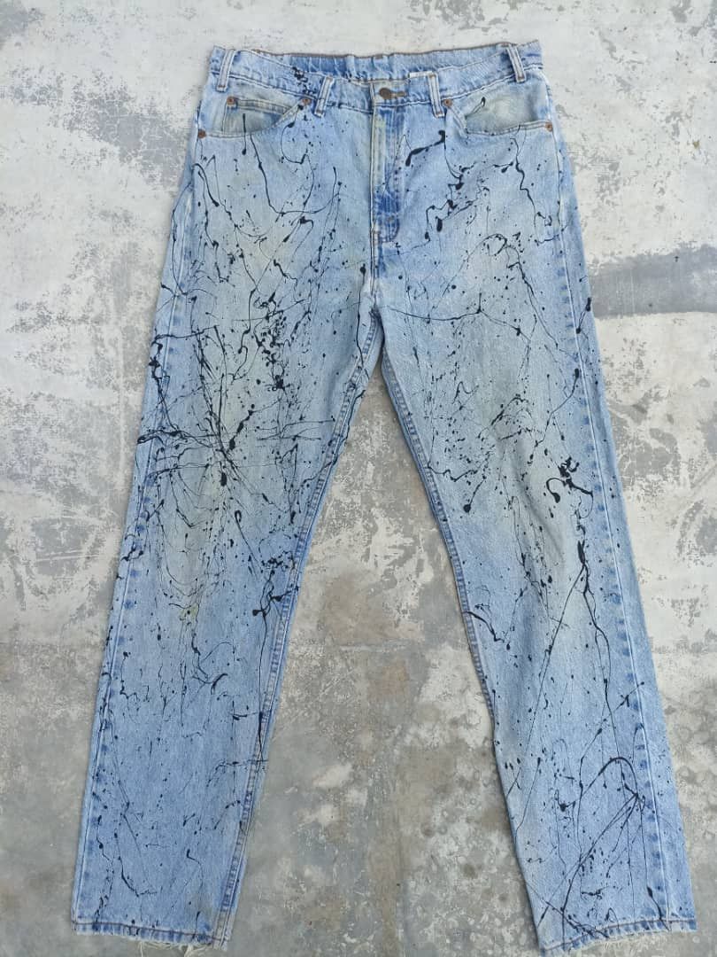 Vintage 505 painted splatter