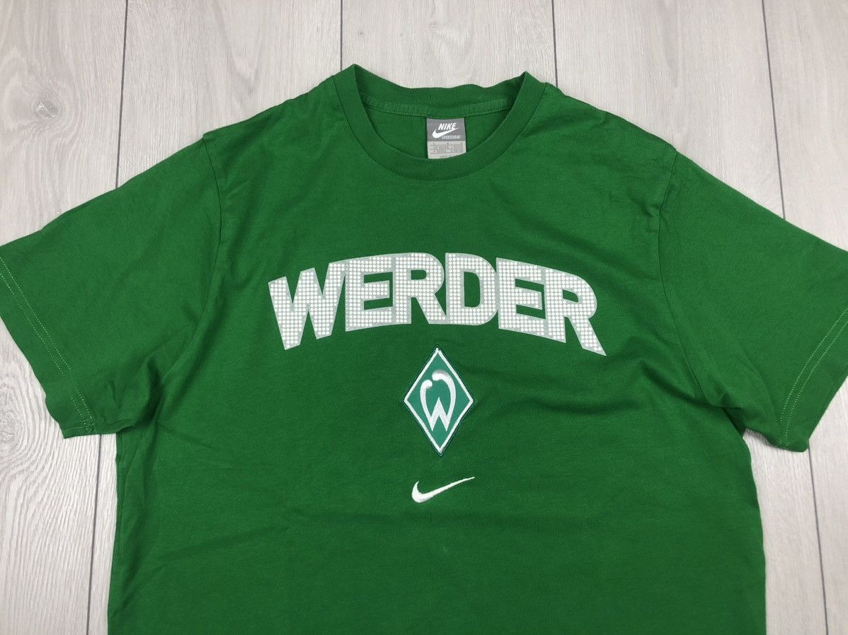 Nike × Vintage Nike Vintage Werder FC t shirt Size US M / EU 48-50 / 2 - 2 Thumbnail