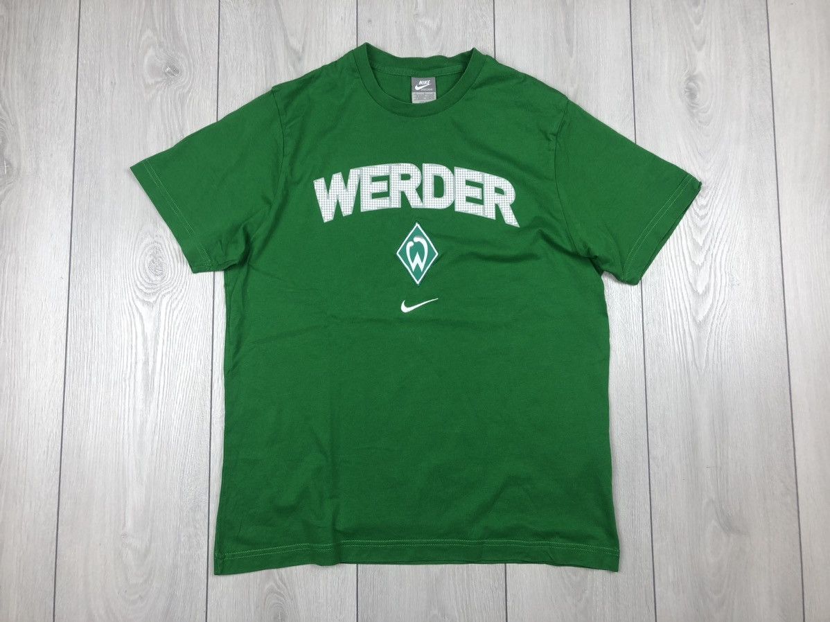 Nike × Vintage Nike Vintage Werder FC t shirt Size US M / EU 48-50 / 2 - 1 Thumbnail