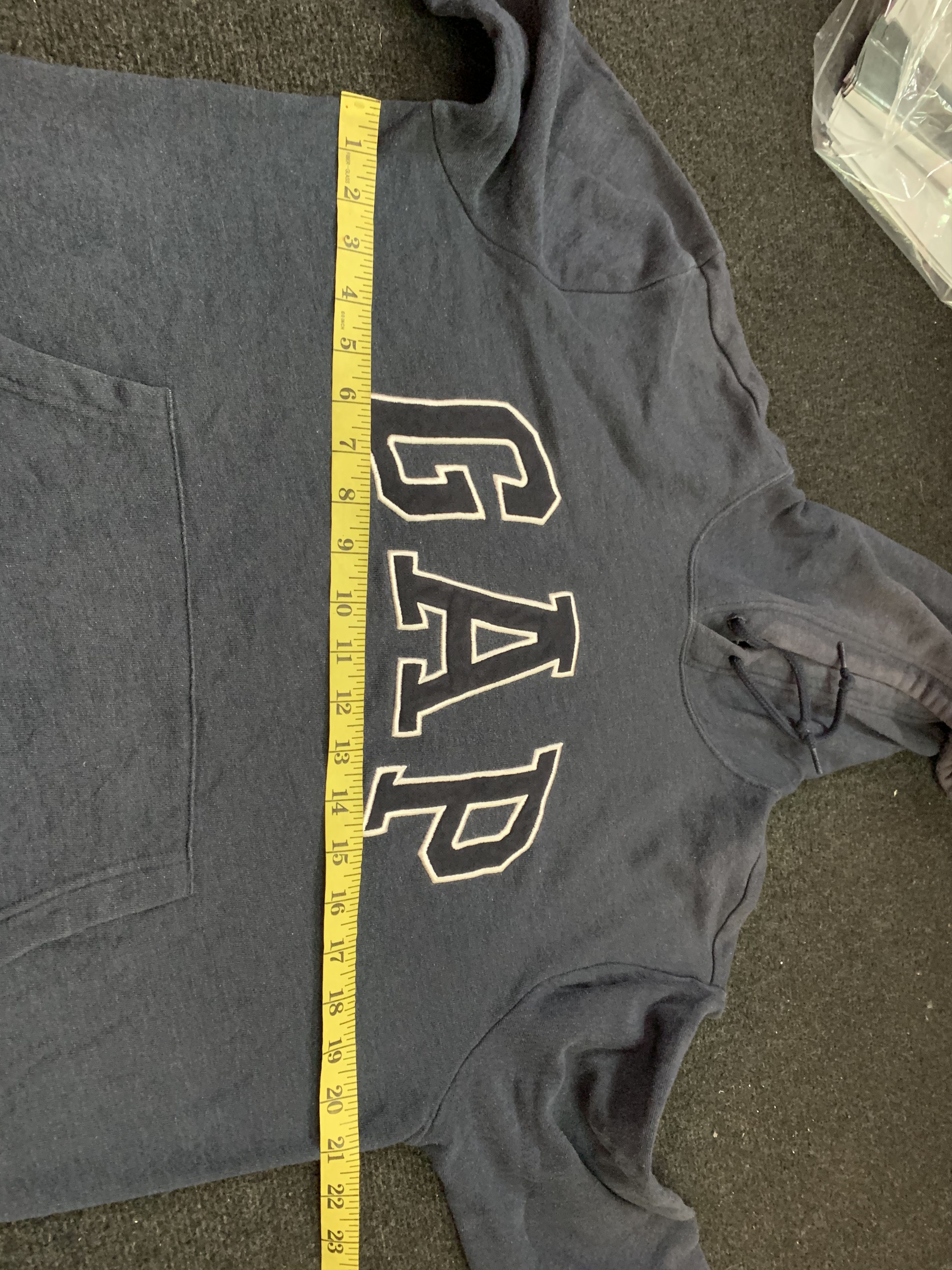 Gap 🔥GAP Navy Embroided Logo Hoodie Sweater Size US S / EU 44-46 / 1 - 8 Thumbnail