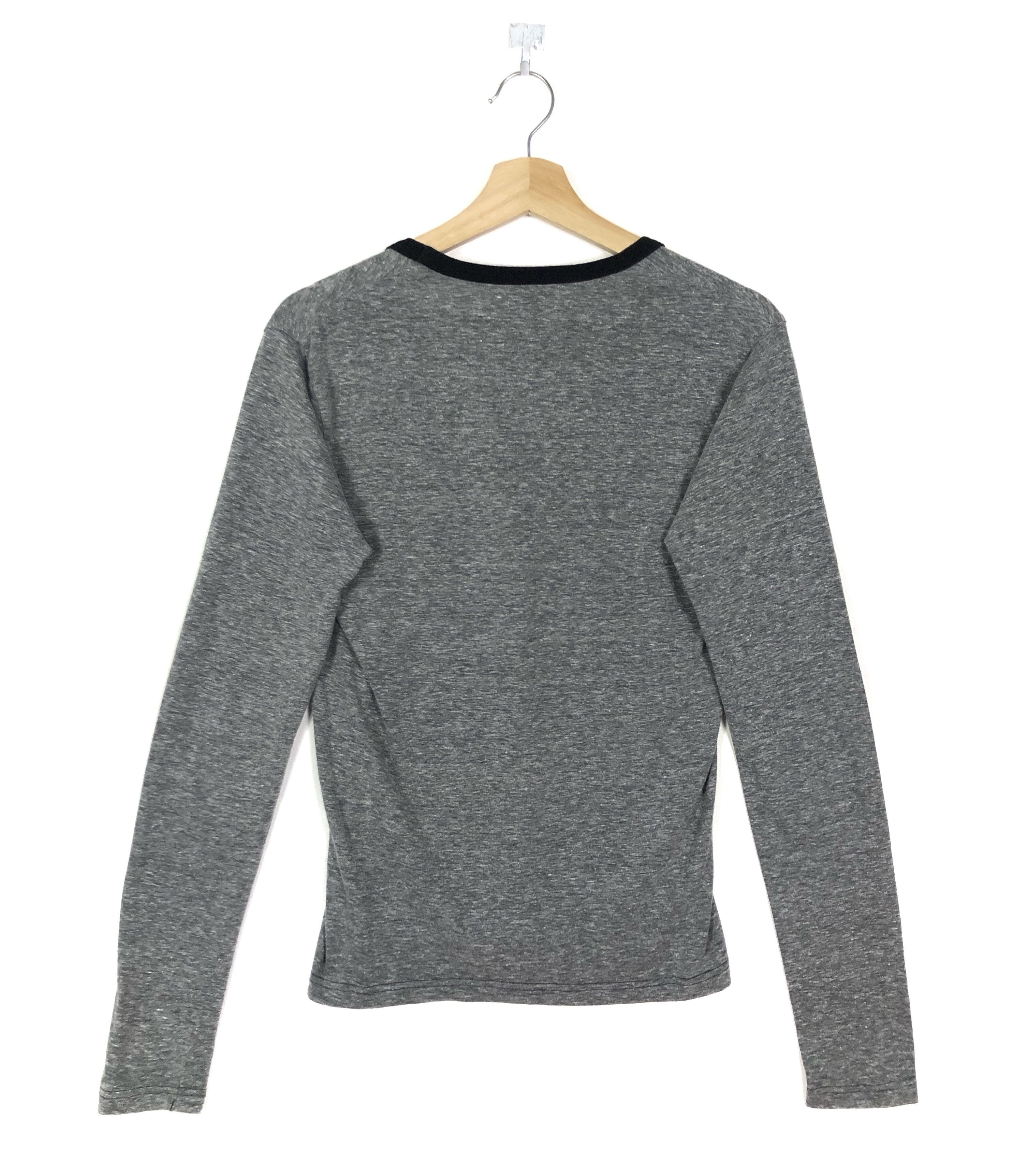 Number (N)ine SS12 NUMBER (N)INE WIDE COLAR L/S 55:45 BLEND ELASTANE TOP Size US S / EU 44-46 / 1 - 2 Thumbnail