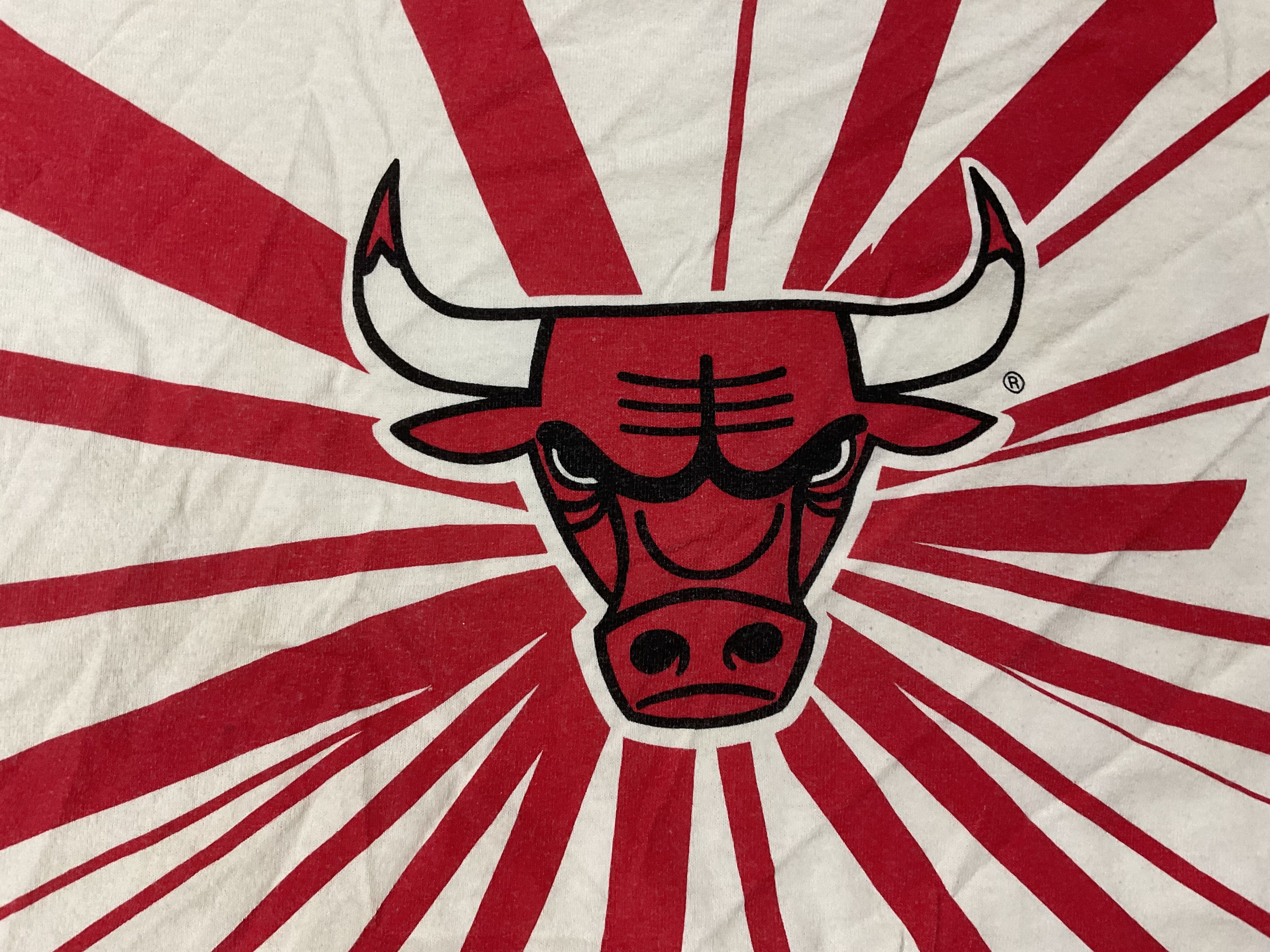 NBA Vintage 90s Chicago Bulls All Over Print T-Shirt by Starter Size US XL / EU 56 / 4 - 3 Thumbnail