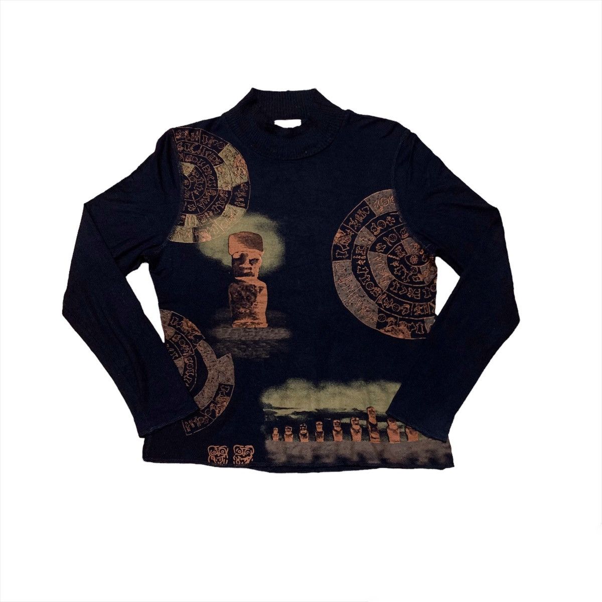 Vintage Rare 🔥 Ottimo Braccio Owl Tatoo Overprint Inspired Jean Paul Size M / US 6-8 / IT 42-44 - 1 Thumbnail