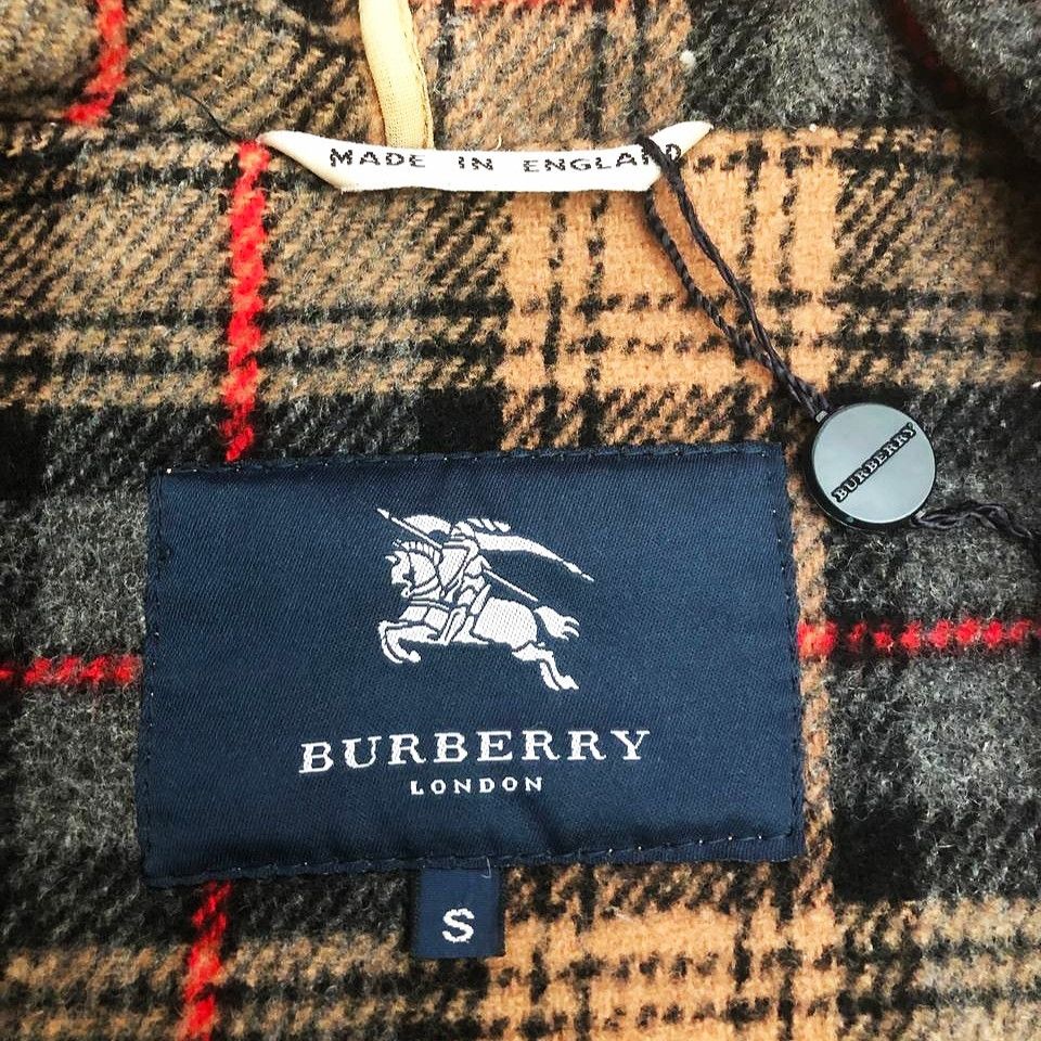 Burberry Burberry Nova Check Duffle Wool Coat Size US S / EU 44-46 / 1 - 8 Thumbnail
