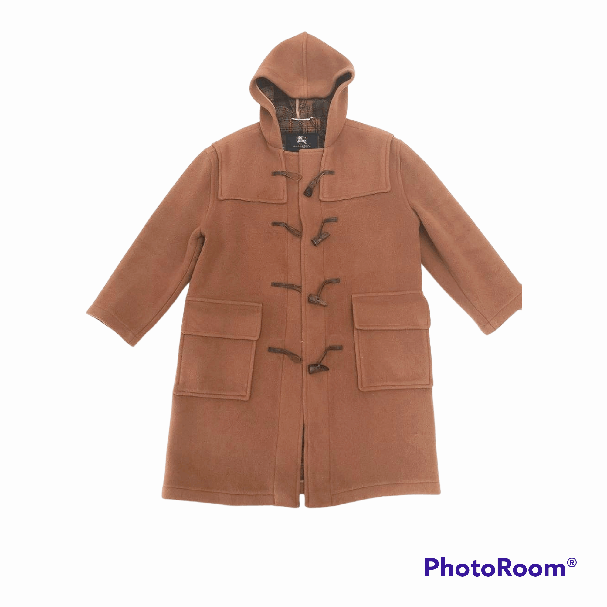 Burberry Burberry Nova Check Duffle Wool Coat Size US S / EU 44-46 / 1 - 4 Thumbnail