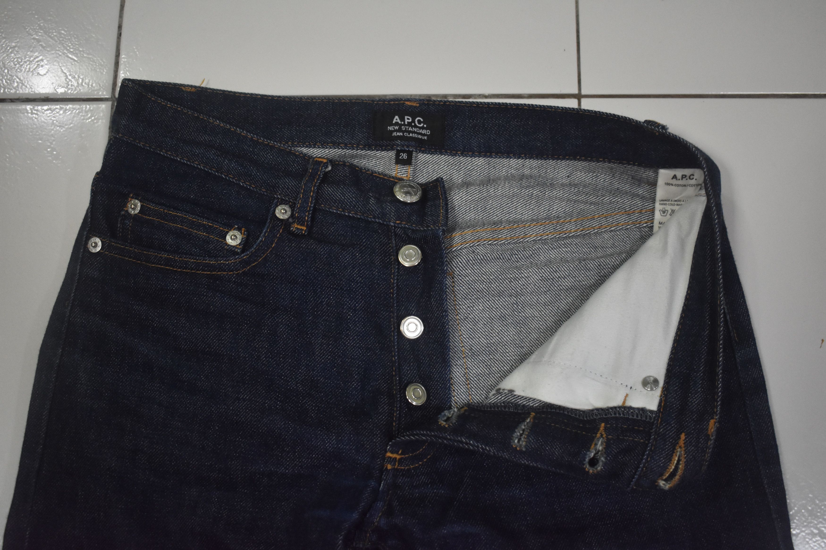 A.P.C. × Japanese Brand Apc New Standard Jean Classique Size US 28 / EU 44 - 3 Thumbnail