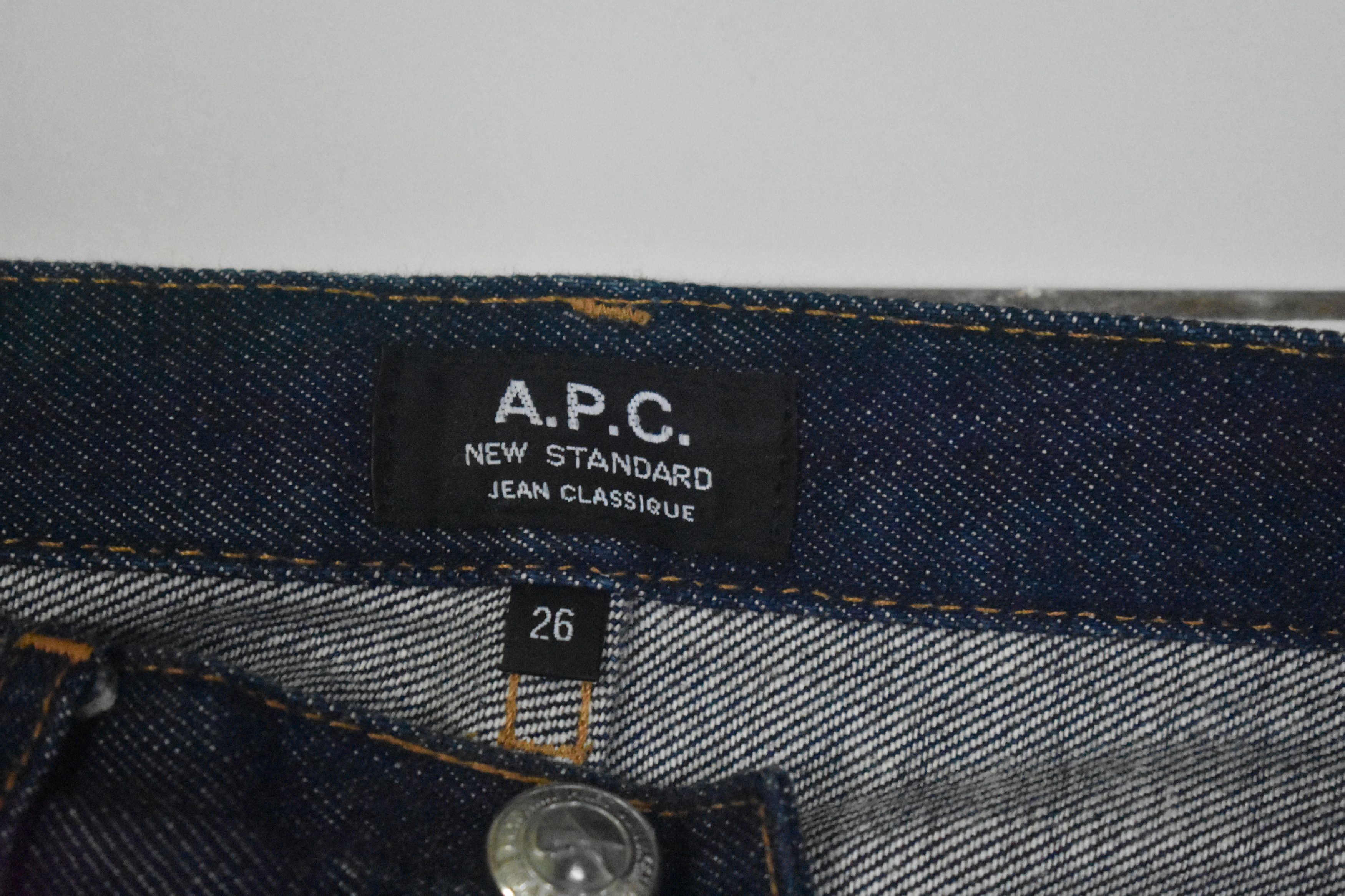 A.P.C. × Japanese Brand Apc New Standard Jean Classique Size US 28 / EU 44 - 4 Thumbnail