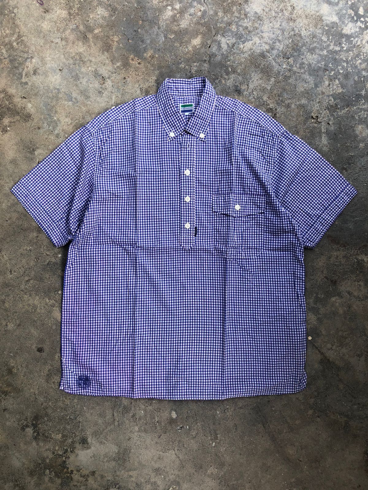 Nigel Cabourn Nigel Cabourn Plaid Half Button Shirt Size US M / EU 48-50 / 2 - 1 Thumbnail