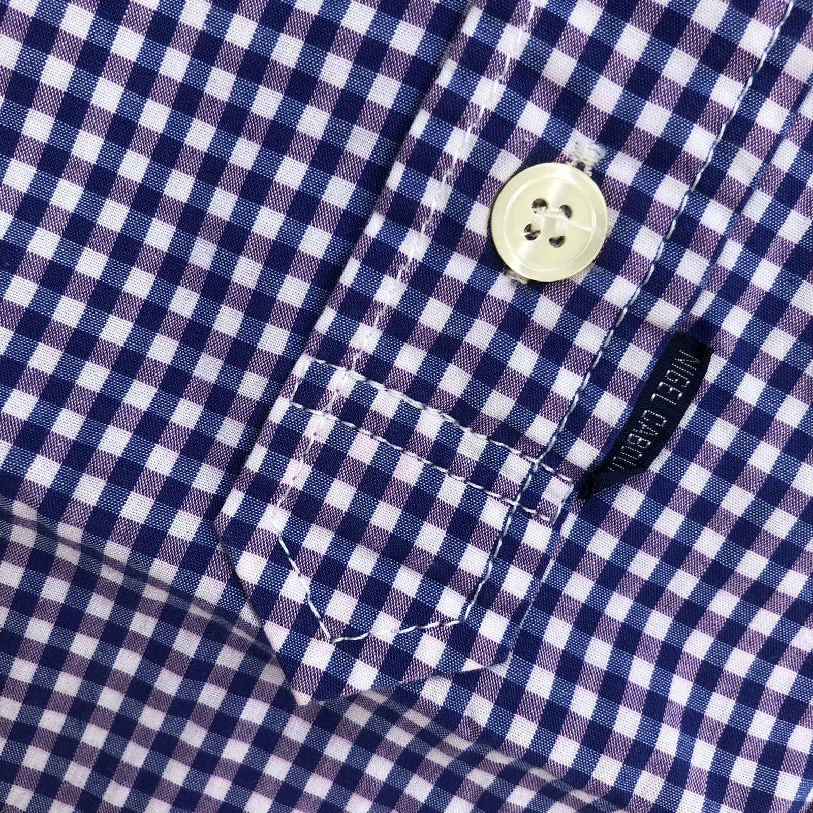 Nigel Cabourn Nigel Cabourn Plaid Half Button Shirt Size US M / EU 48-50 / 2 - 5 Thumbnail