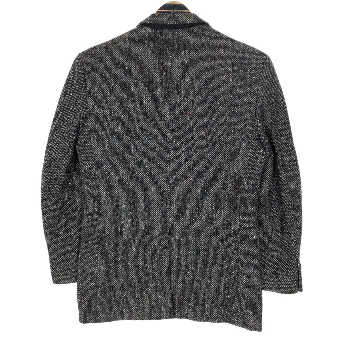 Christian Dior Monsieur Vintage 80s Christian Dior Monsieur Prêt-A-Porter Tweed Coat Size 34R - 11 Thumbnail