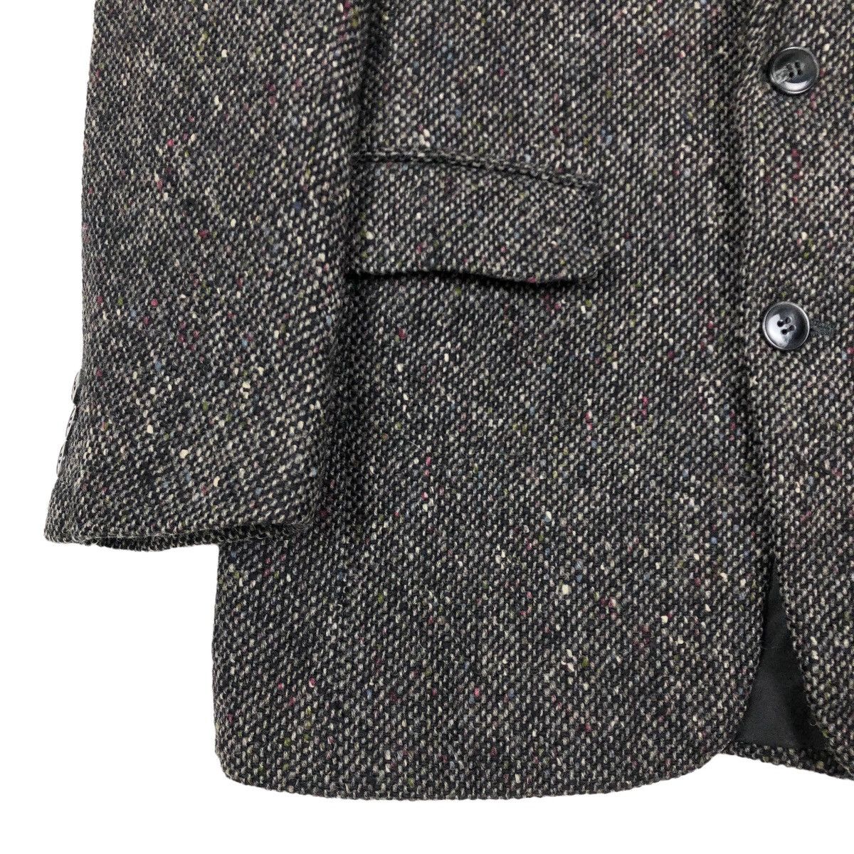 Christian Dior Monsieur Vintage 80s Christian Dior Monsieur Prêt-A-Porter Tweed Coat Size 34R - 7 Thumbnail