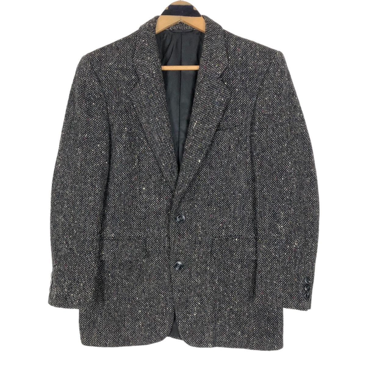 Christian Dior Monsieur Vintage 80s Christian Dior Monsieur Prêt-A-Porter Tweed Coat Size 34R - 1 Thumbnail