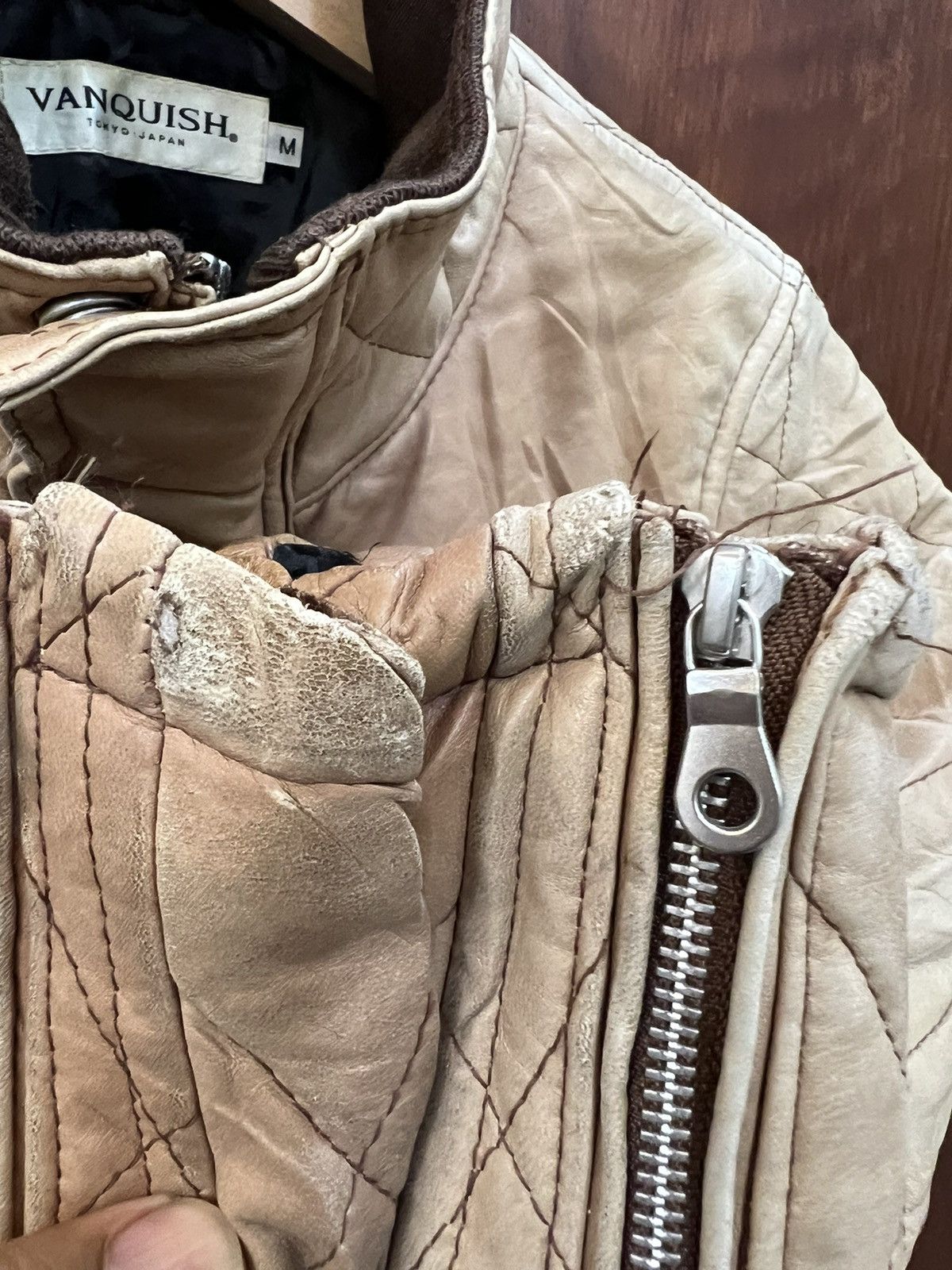 Vanquish × Vintage Vanquish Tokyo Japan Leather Jacket Size US M / EU 48-50 / 2 - 6 Thumbnail