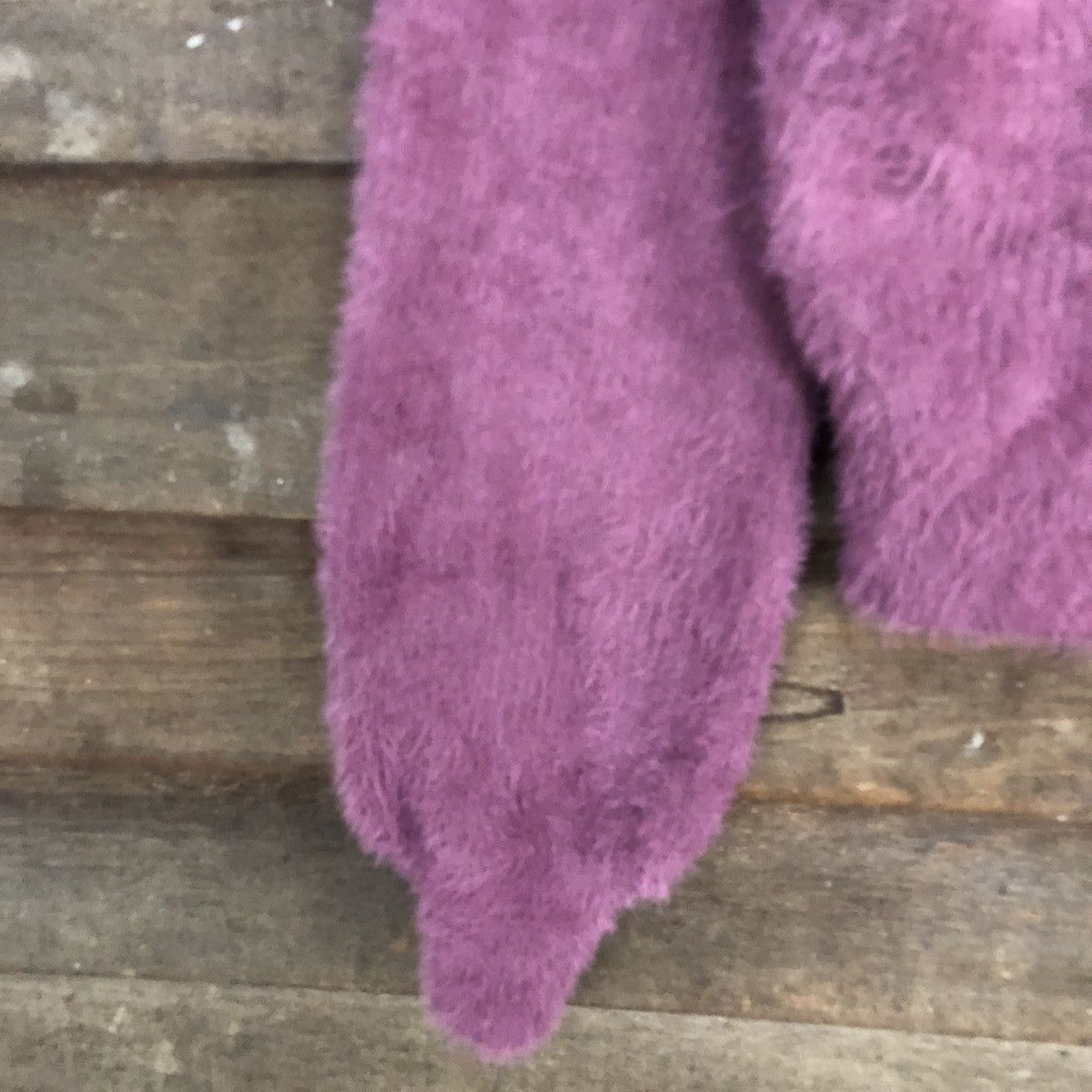 Homespun Knitwear Nice Claup Purple Mohair Soft Fur Shag Shaggy Knitwear #0524 Size M / US 6-8 / IT 42-44 - 6 Thumbnail