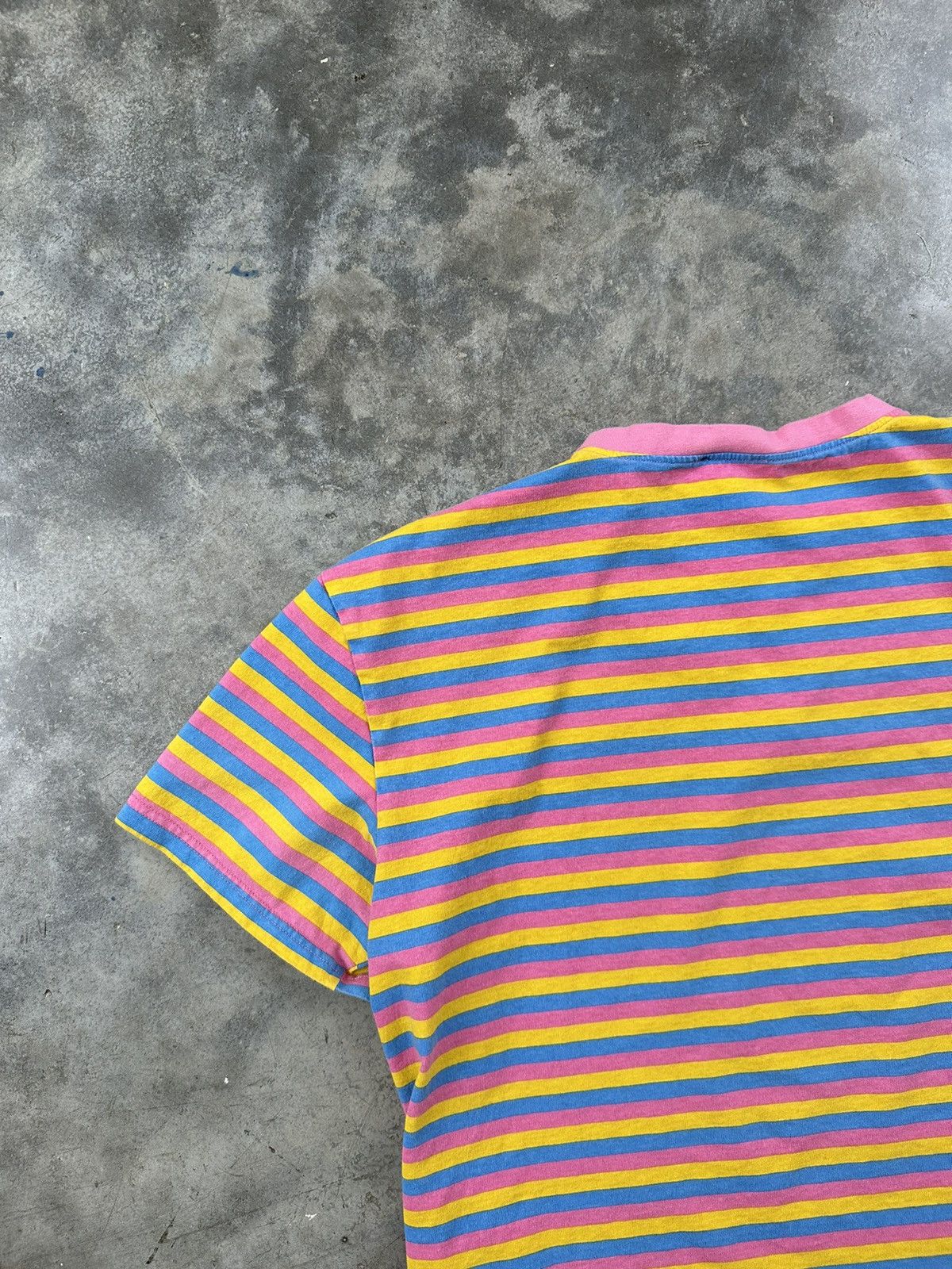 Odd Future Odd Future Striped Embroidered Center Logo Tee Sz. XL Size US XL / EU 56 / 4 - 6 Thumbnail