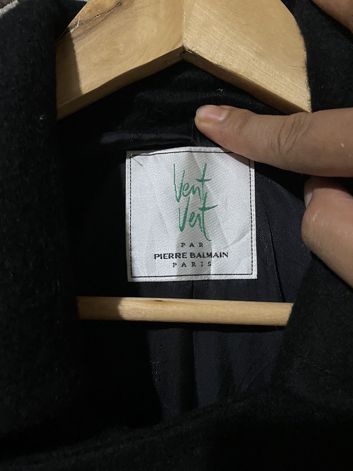 Other VENT VENT PAR PIERRE BALMAIN PARIS WOOL OVERCOAT Size US M / EU 48-50 / 2 - 6 Thumbnail