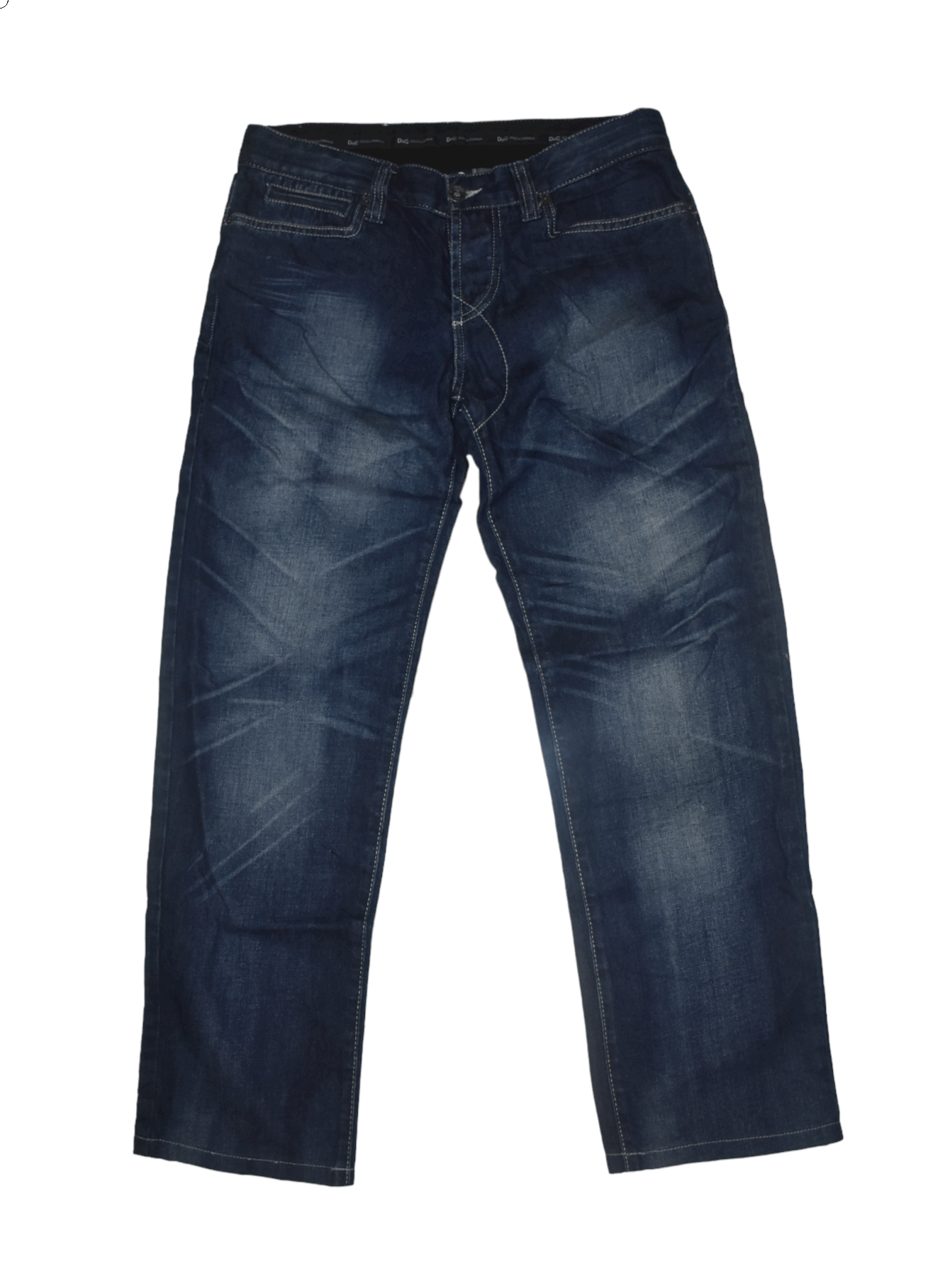 Designer × Dolce & Gabbana Dolce & Gabbana I Love D&G Jeans Size US 32 / EU 48 - 4 Thumbnail