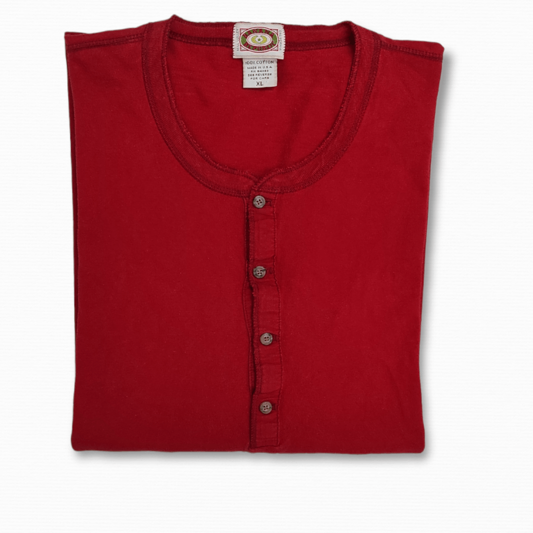 Banana Republic Vintage 80's BANANA REPUBLIC Safari Henley neck 4 buttons Size US XL / EU 56 / 4 - 12 Thumbnail