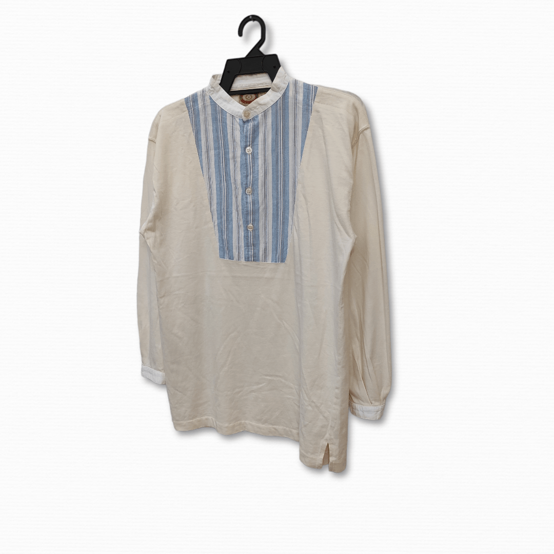 Banana Republic Vintage 80's BANANA REPUBLIC Henley patch Titanic shirt Size US M / EU 48-50 / 2 - 11 Thumbnail