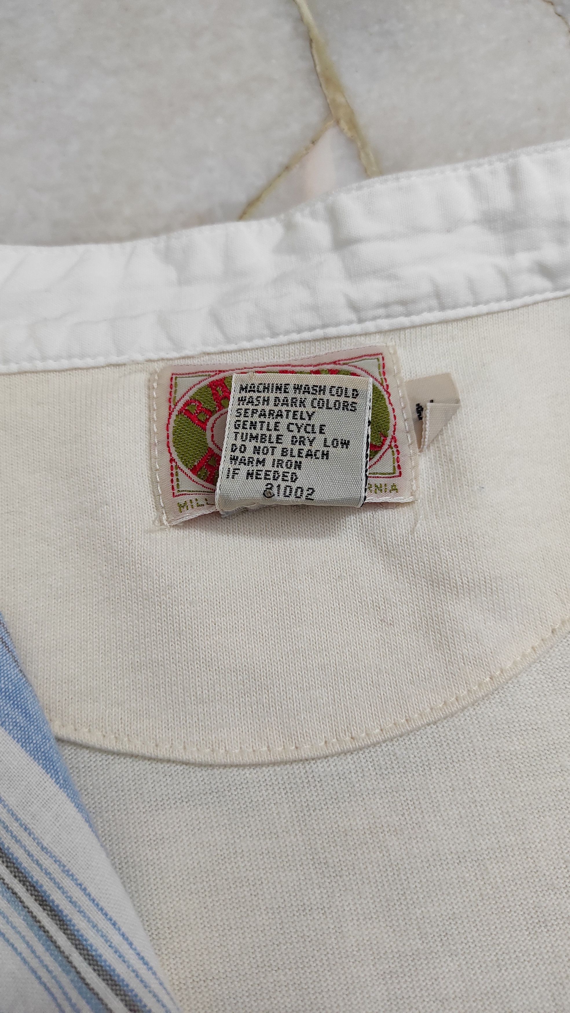 Banana Republic Vintage 80's BANANA REPUBLIC Henley patch Titanic shirt Size US M / EU 48-50 / 2 - 8 Thumbnail