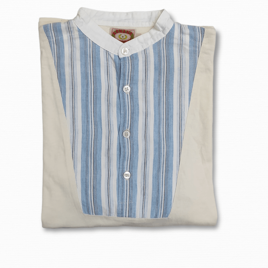 Banana Republic Vintage 80's BANANA REPUBLIC Henley patch Titanic shirt Size US M / EU 48-50 / 2 - 16 Thumbnail