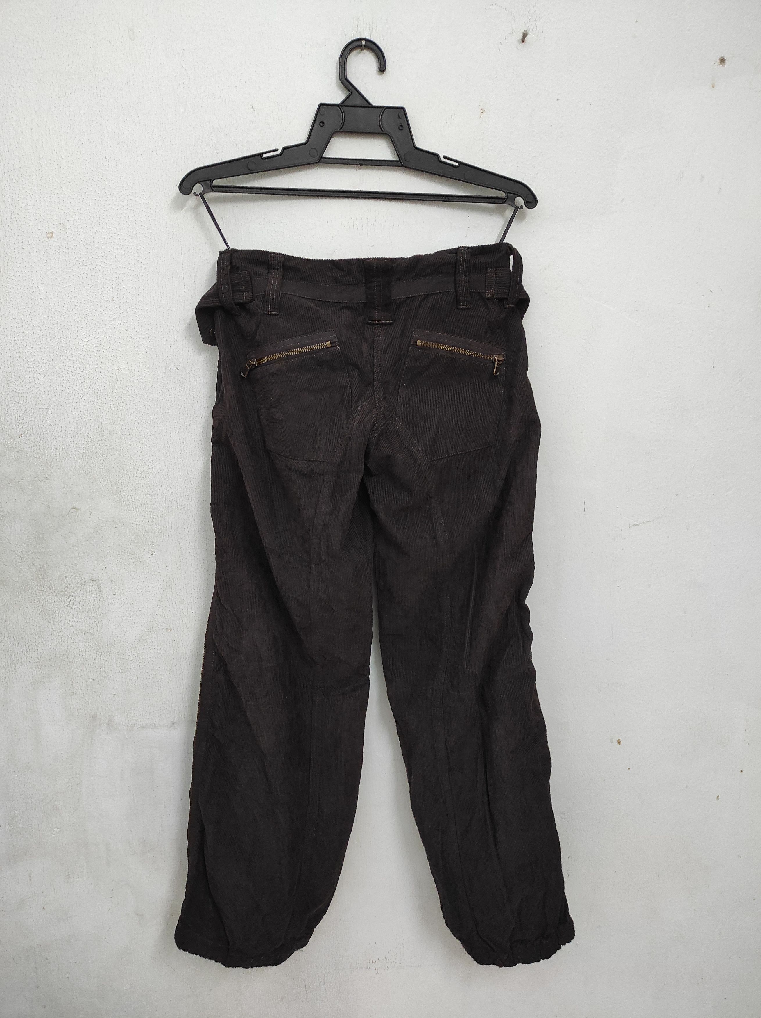 Other Archive ROSE SELAVY Parachute zippers velour trousers Size 26" / US 2 / IT 38 - 12 Thumbnail