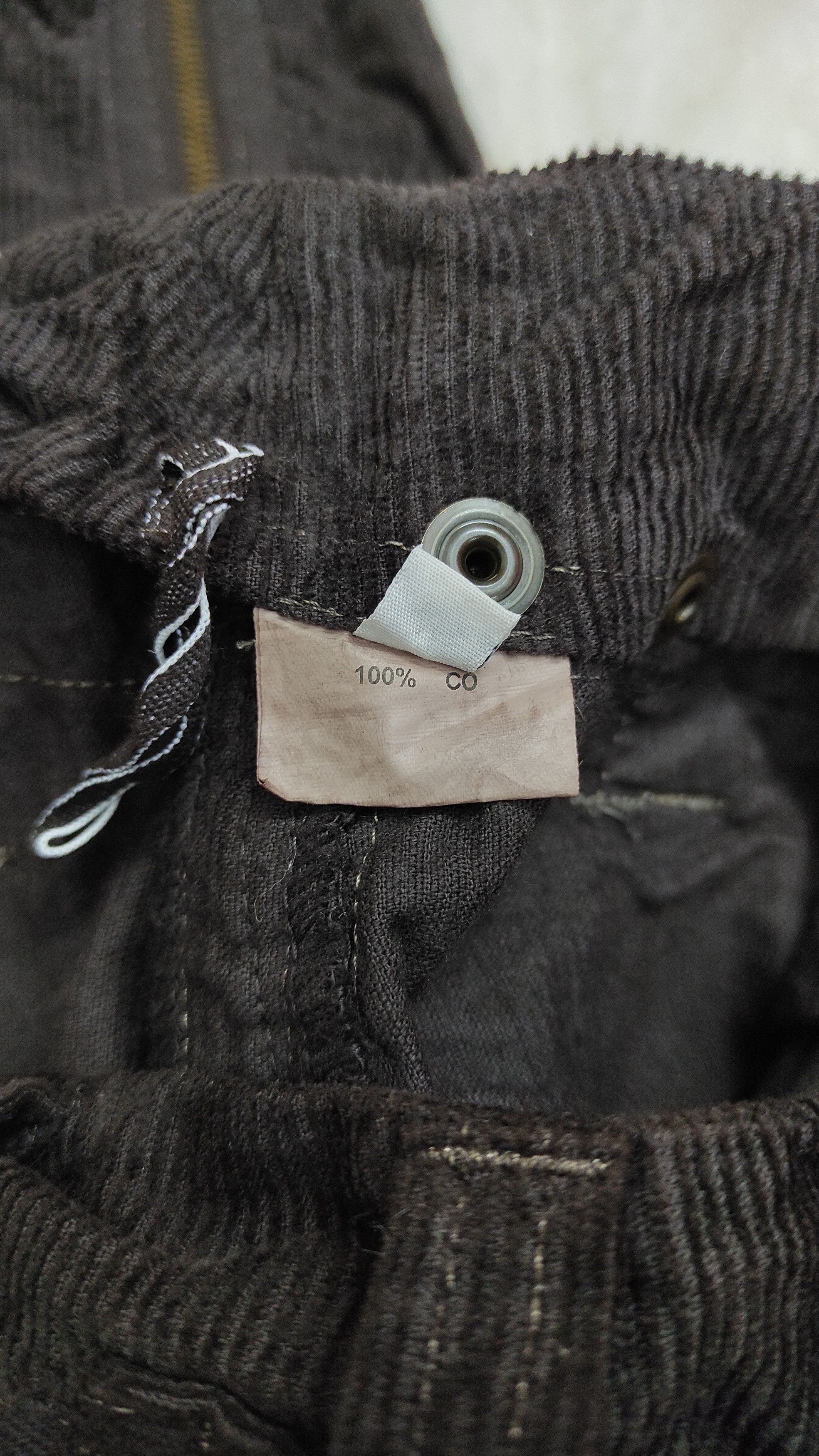 Other Archive ROSE SELAVY Parachute zippers velour trousers Size 26" / US 2 / IT 38 - 9 Thumbnail