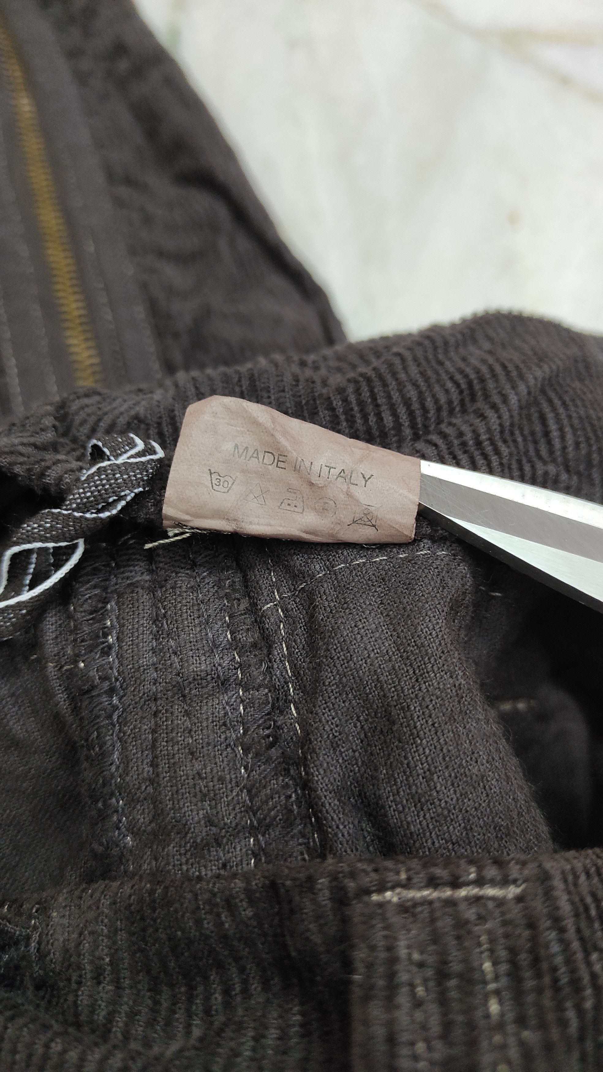 Other Archive ROSE SELAVY Parachute zippers velour trousers Size 26" / US 2 / IT 38 - 10 Thumbnail