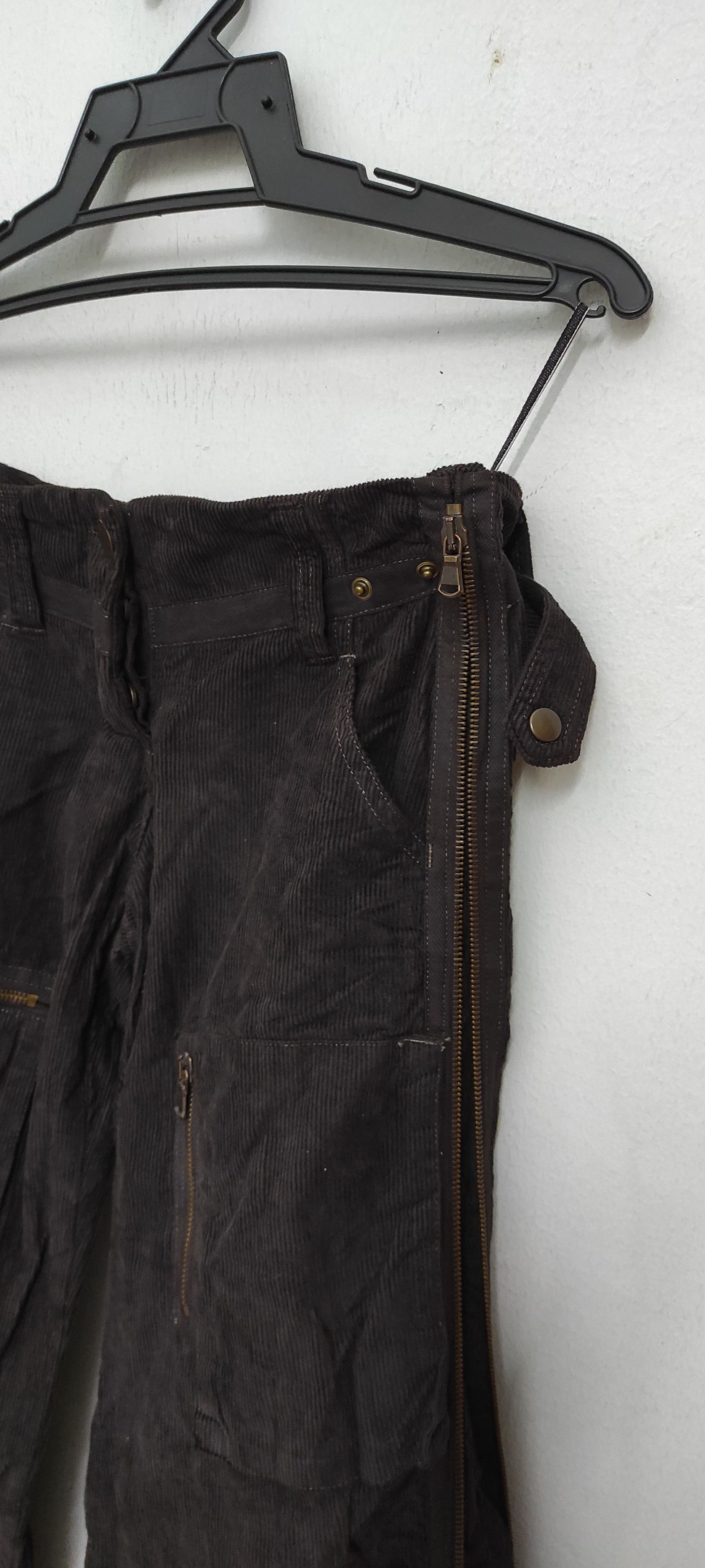 Other Archive ROSE SELAVY Parachute zippers velour trousers Size 26" / US 2 / IT 38 - 13 Thumbnail