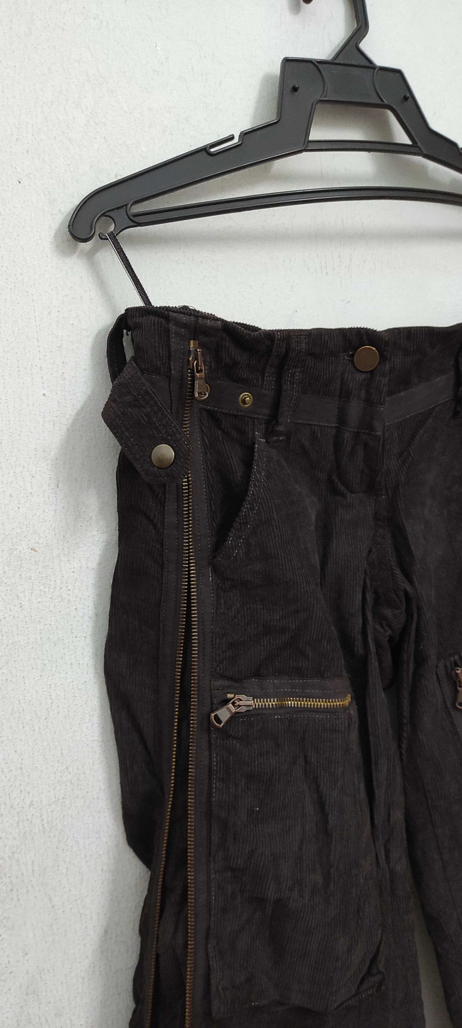 Other Archive ROSE SELAVY Parachute zippers velour trousers Size 26" / US 2 / IT 38 - 14 Thumbnail