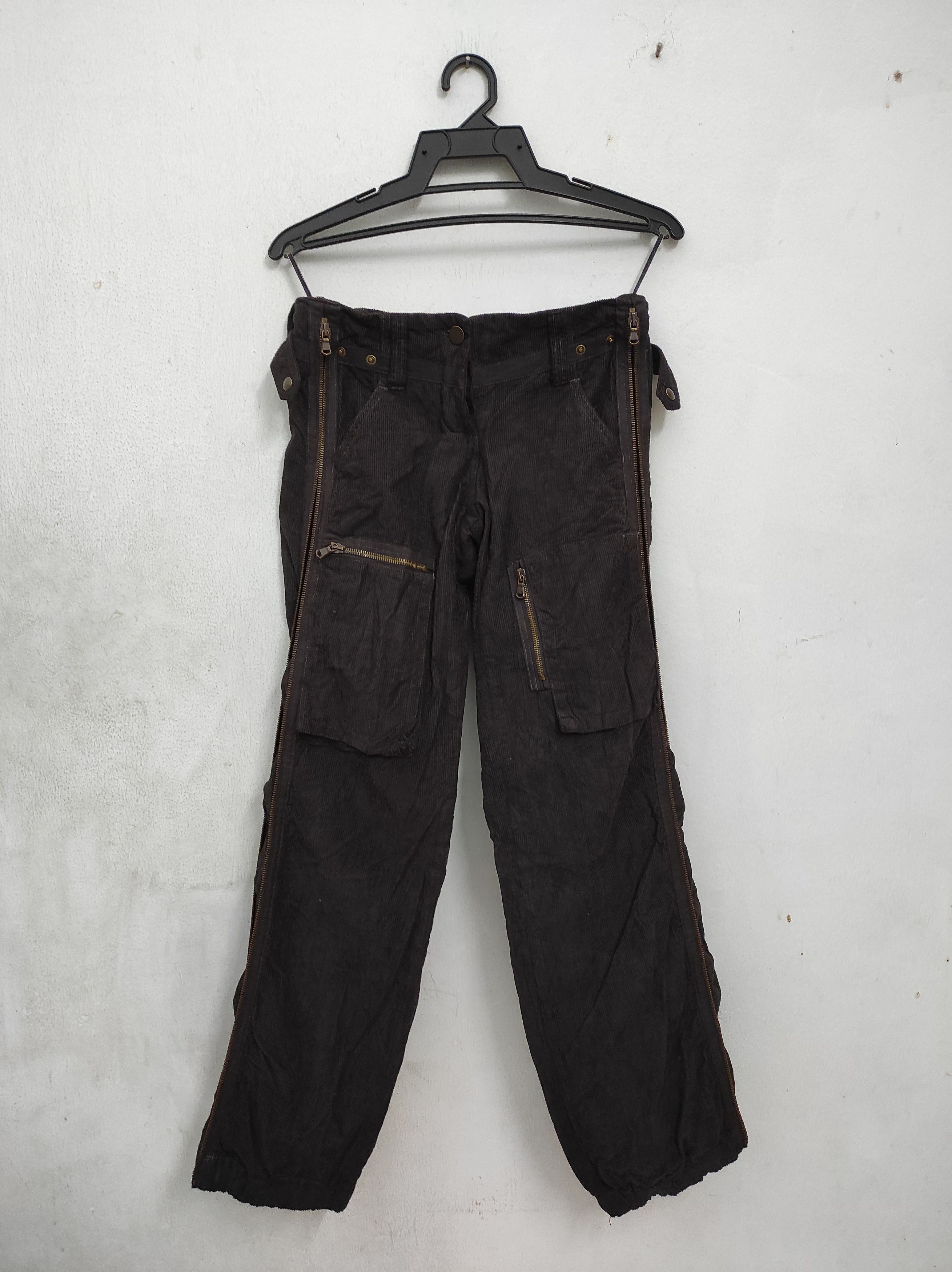 Other Archive ROSE SELAVY Parachute zippers velour trousers Size 26" / US 2 / IT 38 - 11 Thumbnail