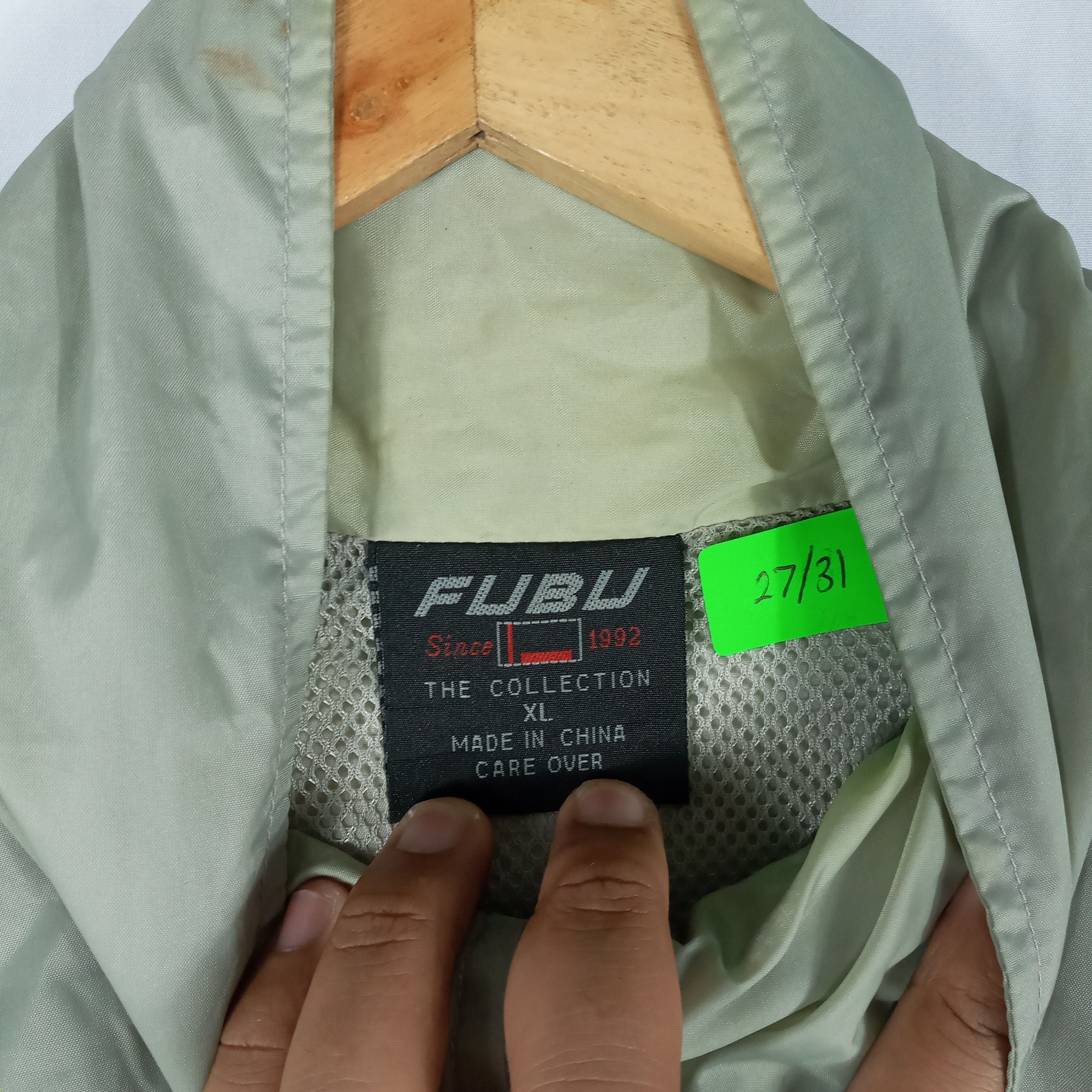 Fubu × Japanese Brand Vintage Oversize Fubu Big Logo Faded Windbreaker Jacket Size US XXL / EU 58 / 5 - 14 Thumbnail