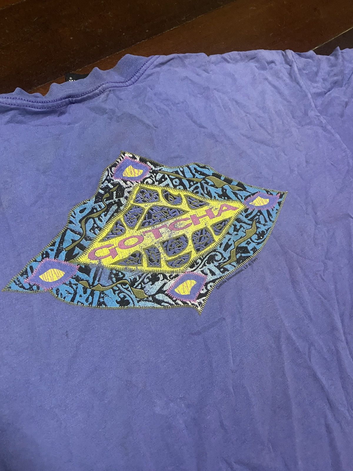 Grail RARE 🔥 VINTAGE EARLY 90s GOTCHA SURF STYLE SUN FADED