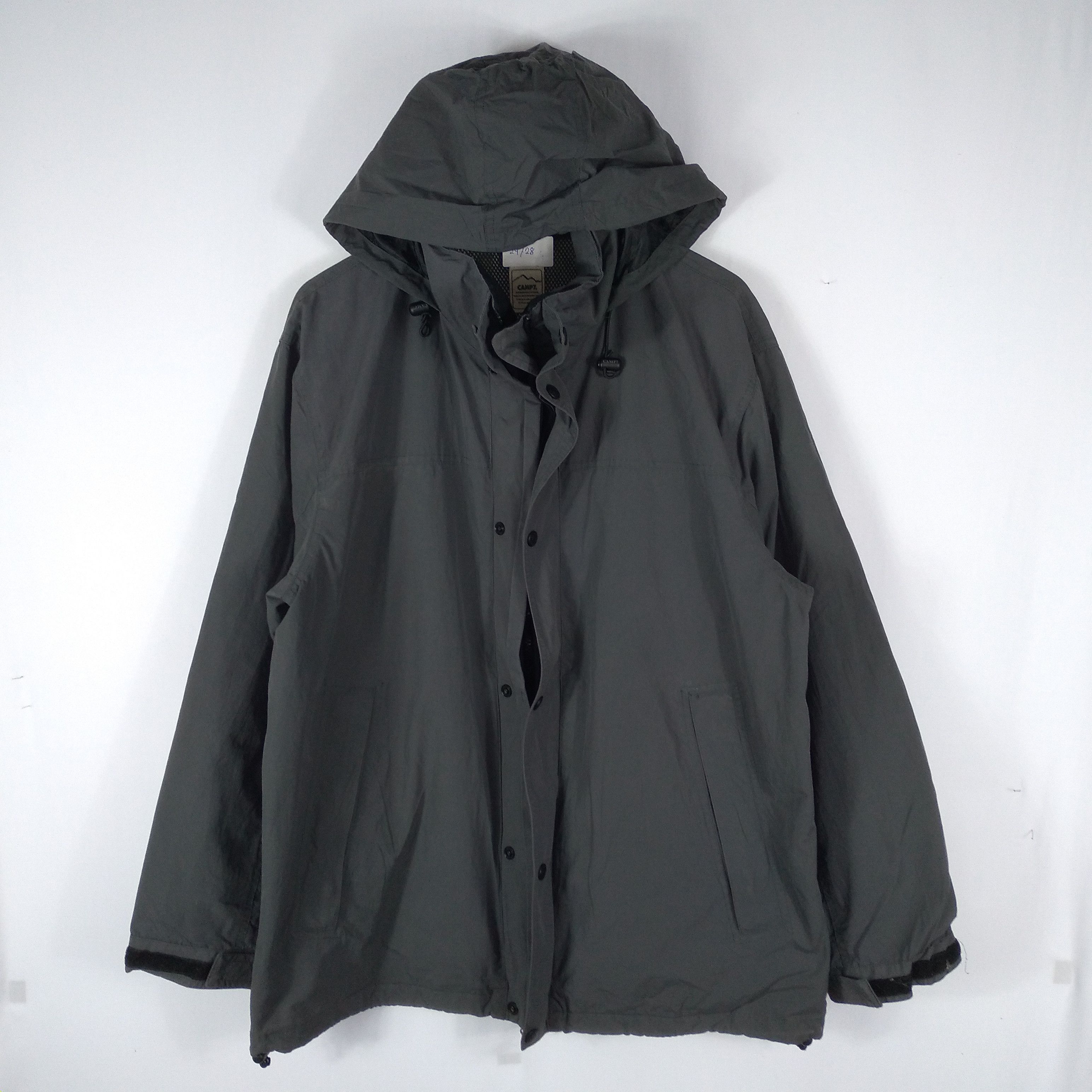 Japanese Brand Hiking Japanese Brand Camp 7 Plain Hoodie Light Jacket Size US L / EU 52-54 / 3 - 1 Thumbnail