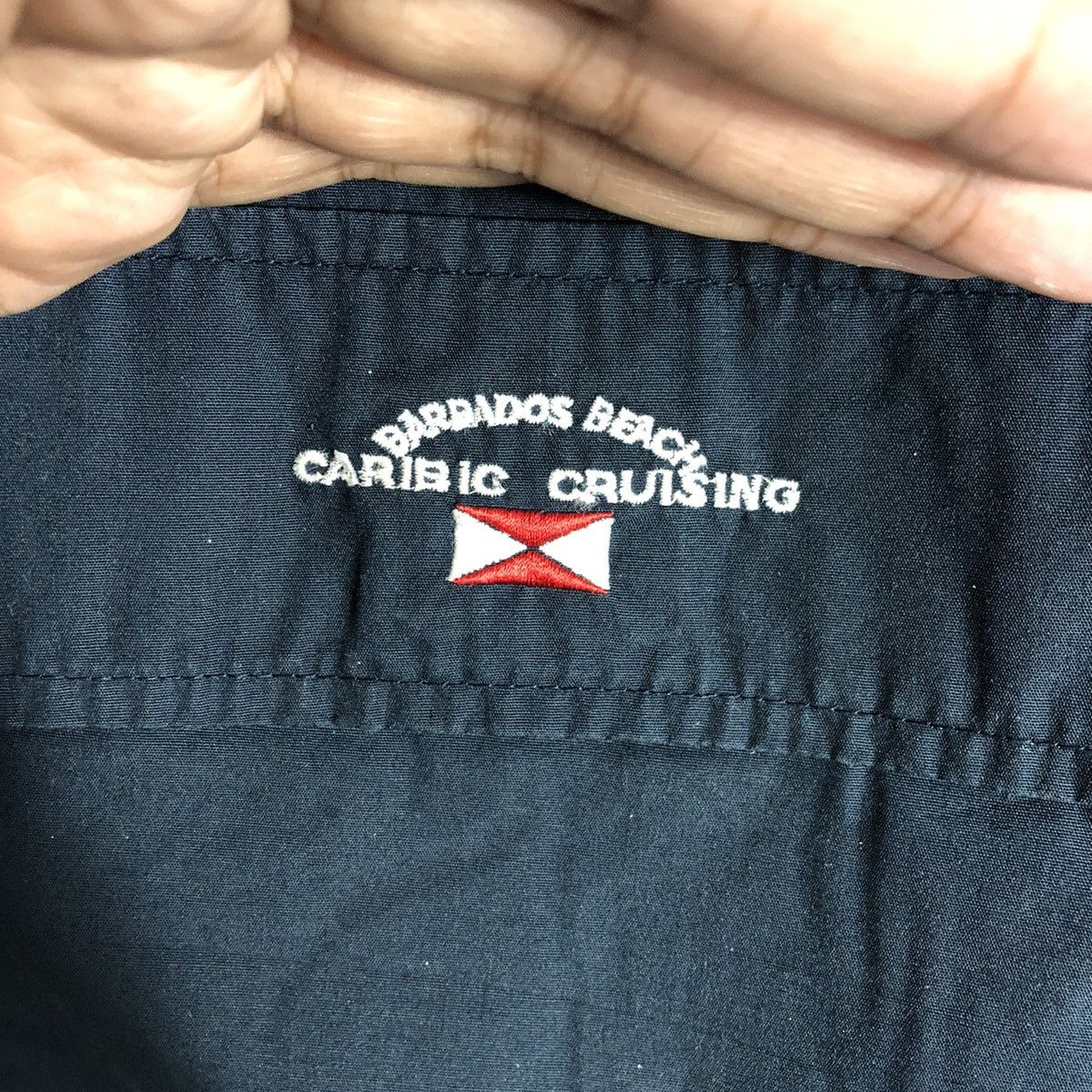 Japanese Brand × Vintage Rare Vintage Caribic Crusing Barbados Tricolour Light Jacket Size US M / EU 48-50 / 2 - 9 Thumbnail