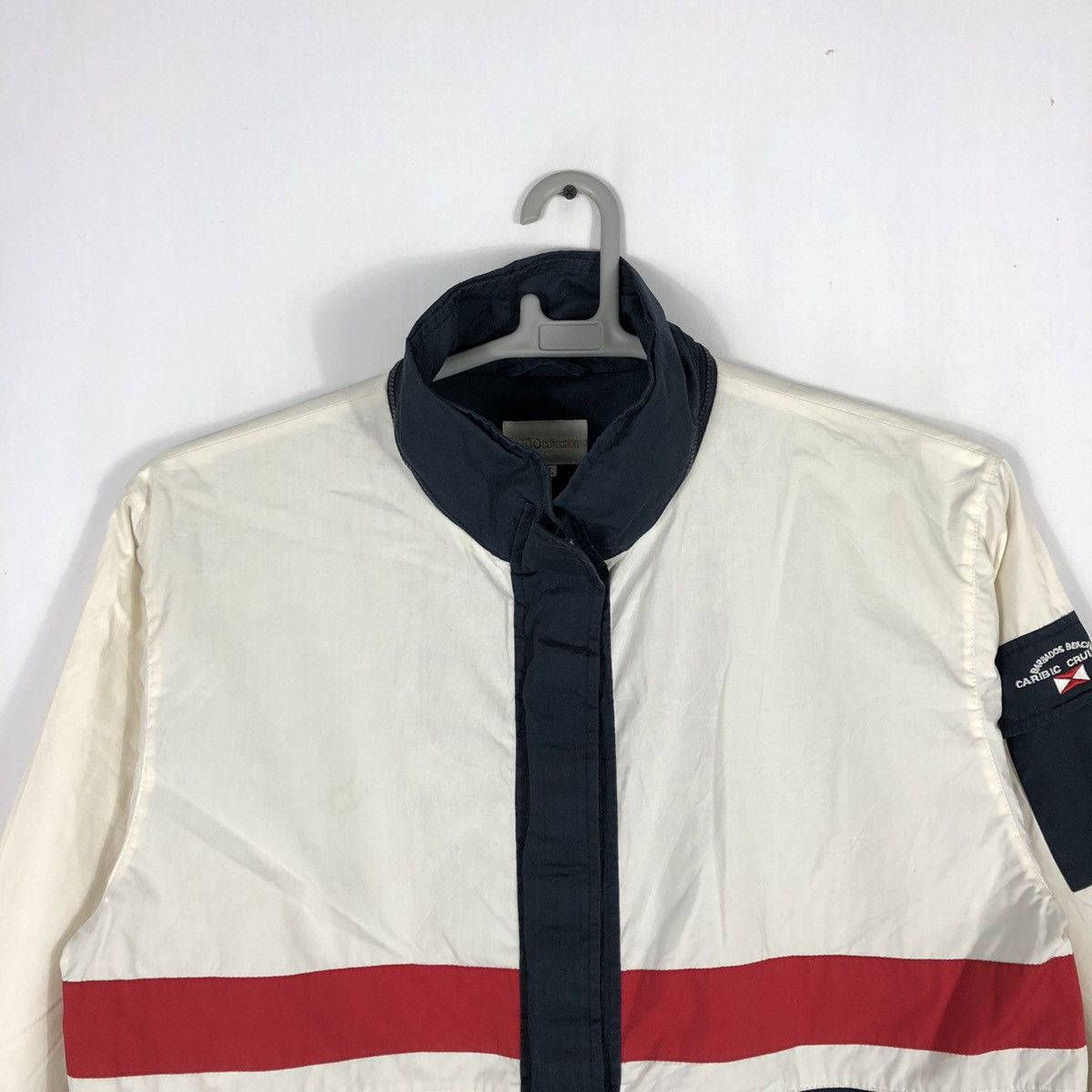 Japanese Brand × Vintage Rare Vintage Caribic Crusing Barbados Tricolour Light Jacket Size US M / EU 48-50 / 2 - 2 Thumbnail