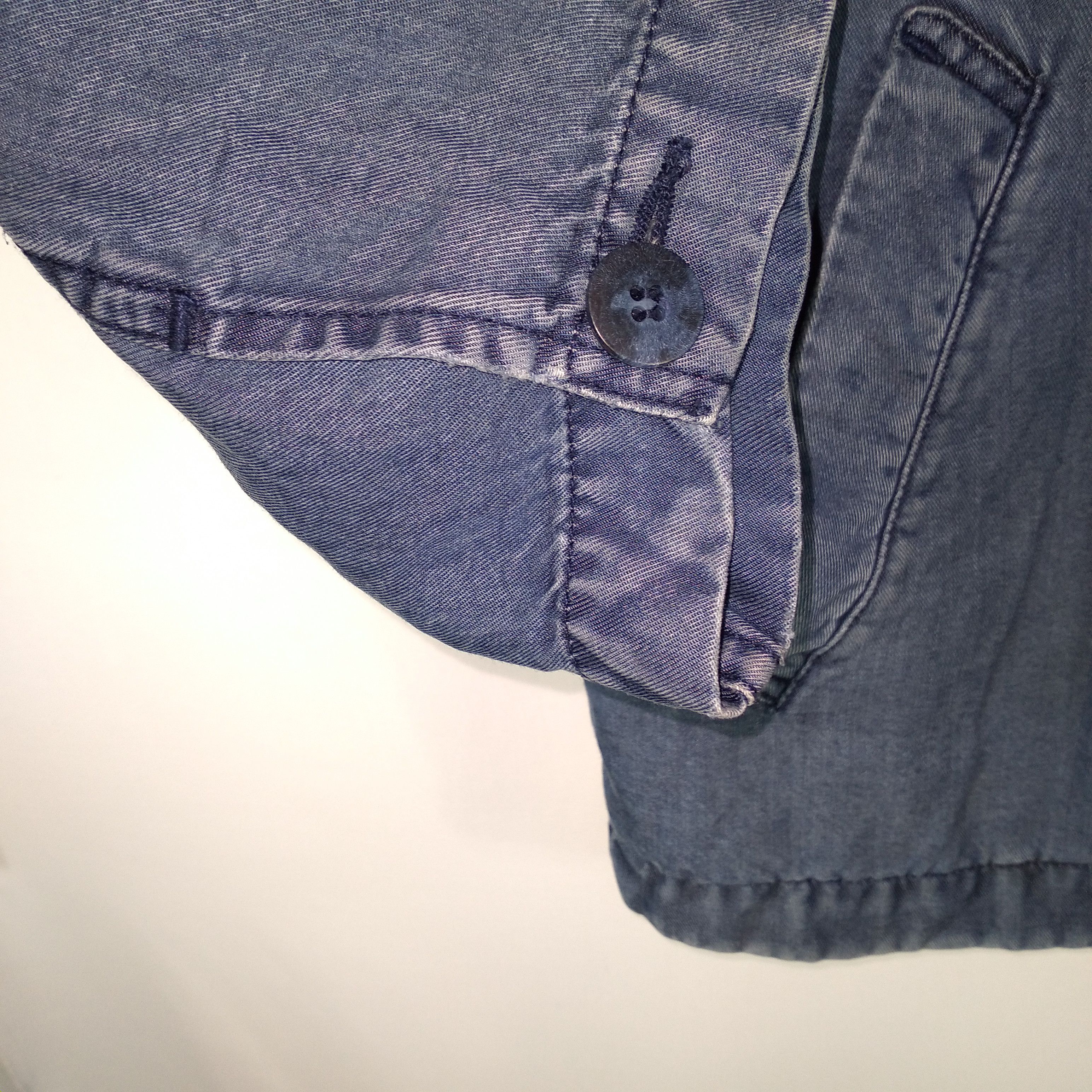 Vintage × Wrangler Vintage Wrangler Three Pockets Denim Styles Chore Jacket Size US L / EU 52-54 / 3 - 8 Thumbnail