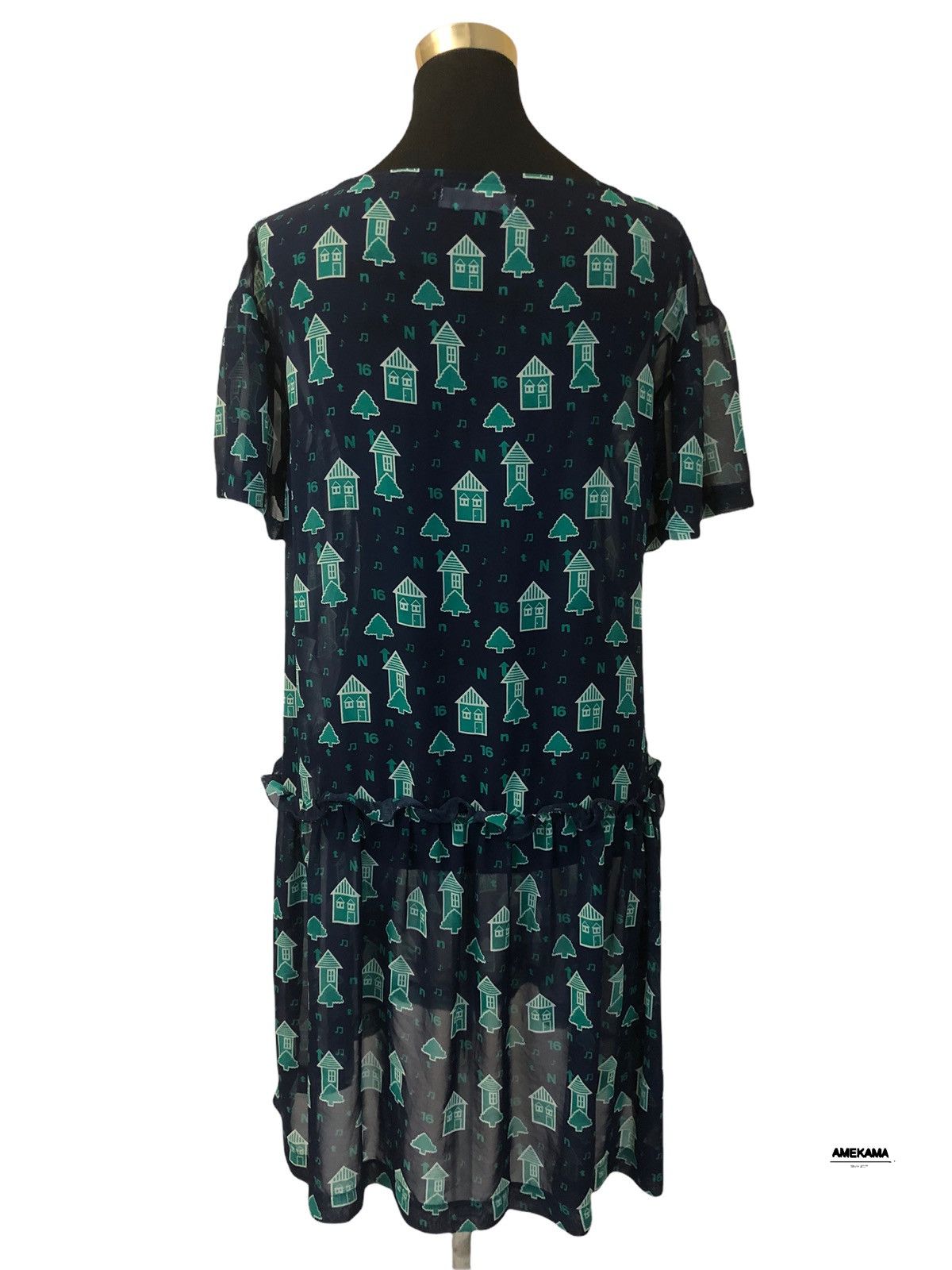 Issey Miyake Issey Miyake Ne-Net Blouse Size M / US 6-8 / IT 42-44 - 2 Thumbnail