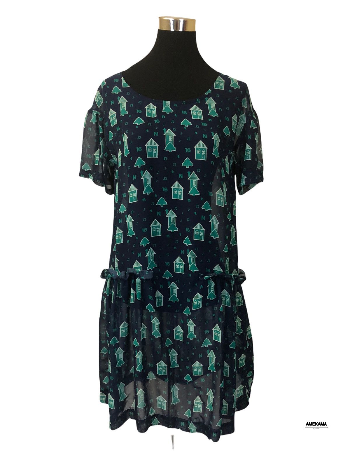 Issey Miyake Issey Miyake Ne-Net Blouse Size M / US 6-8 / IT 42-44 - 1 Thumbnail