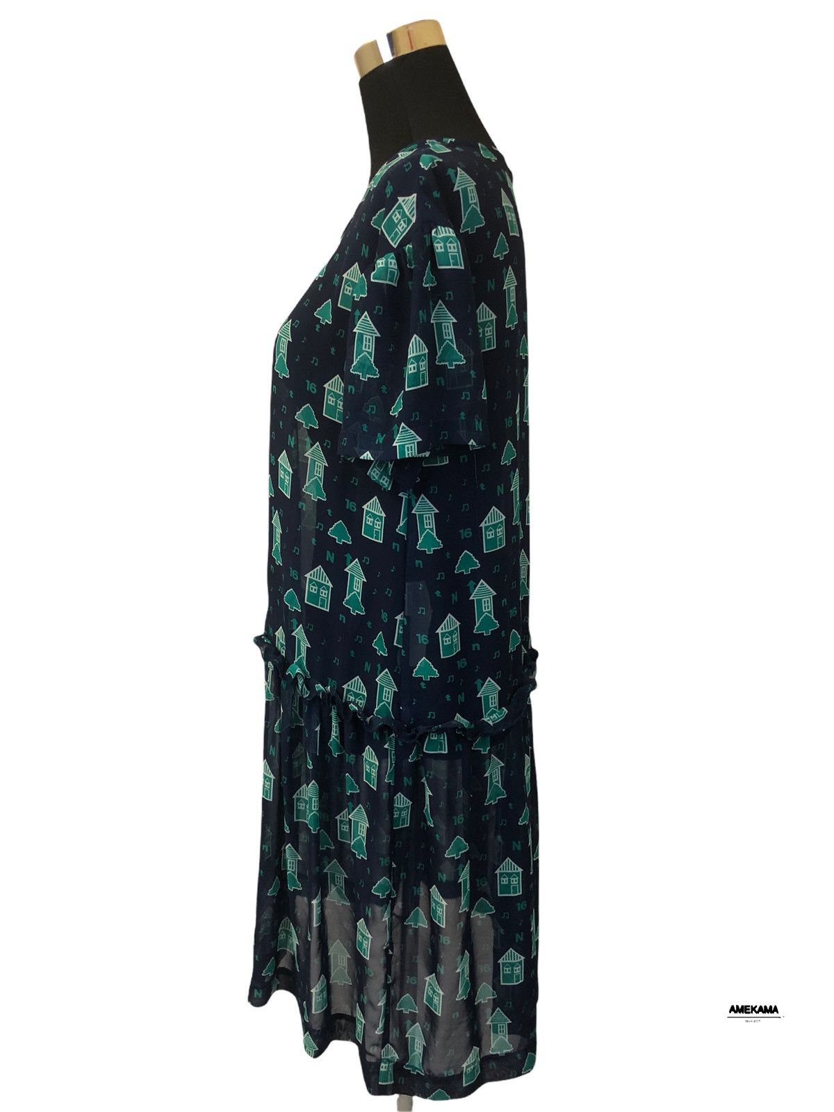 Issey Miyake Issey Miyake Ne-Net Blouse Size M / US 6-8 / IT 42-44 - 4 Thumbnail