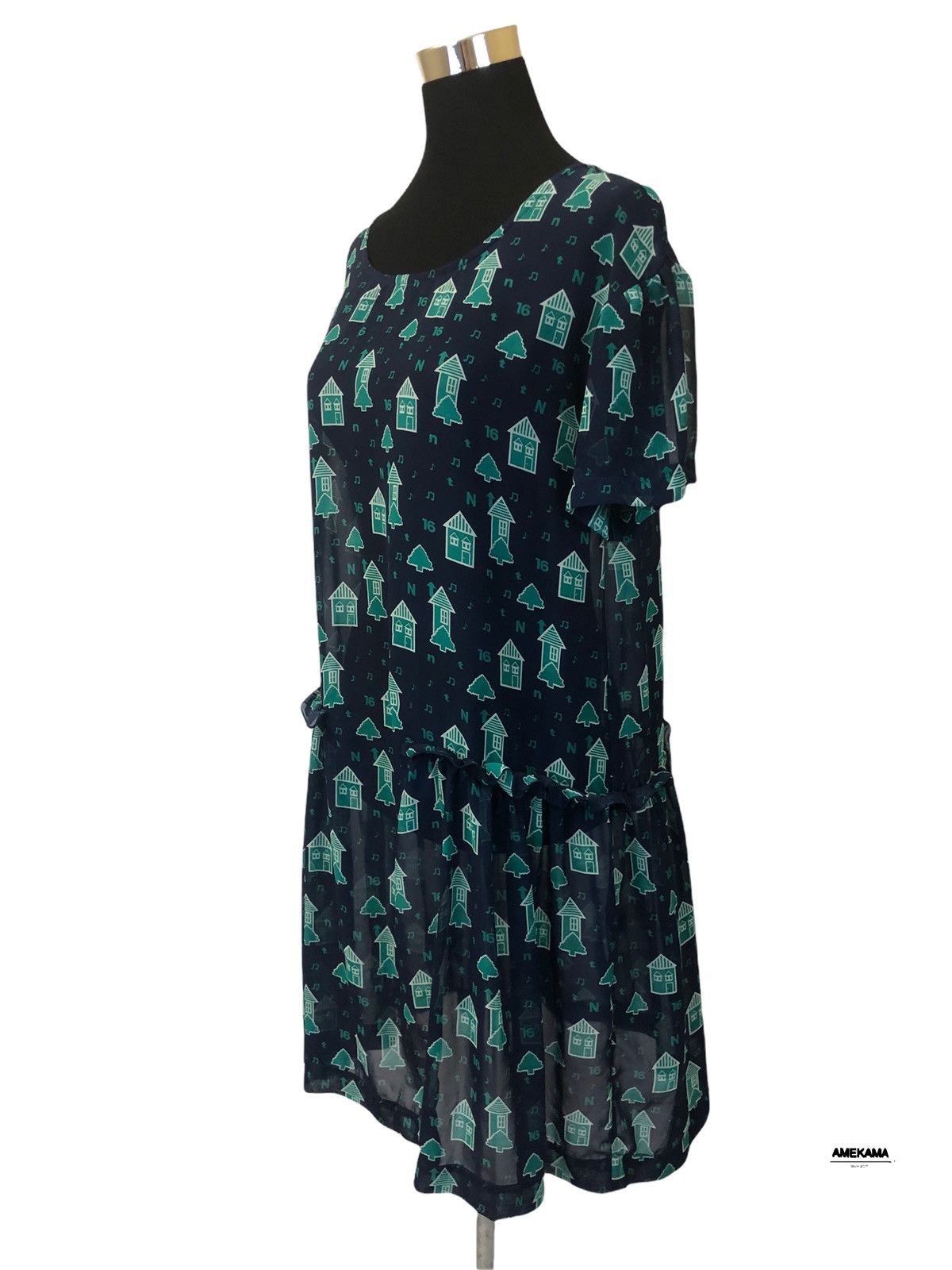 Issey Miyake Issey Miyake Ne-Net Blouse Size M / US 6-8 / IT 42-44 - 3 Thumbnail