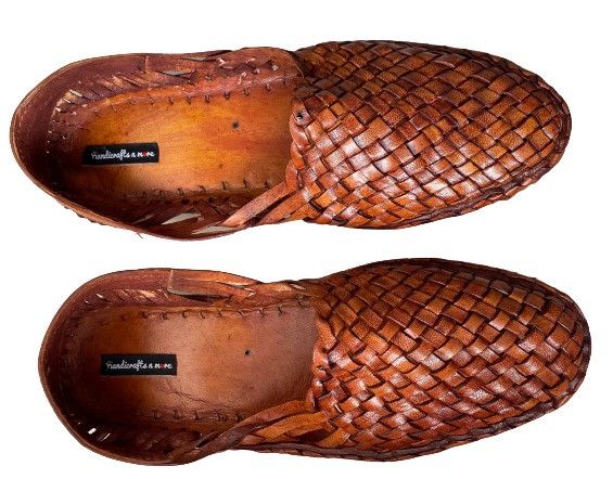 Other Mens Leather woven mules, Criss Cross Leather Mens Shoes Size US 10 / EU 43 - 2 Thumbnail