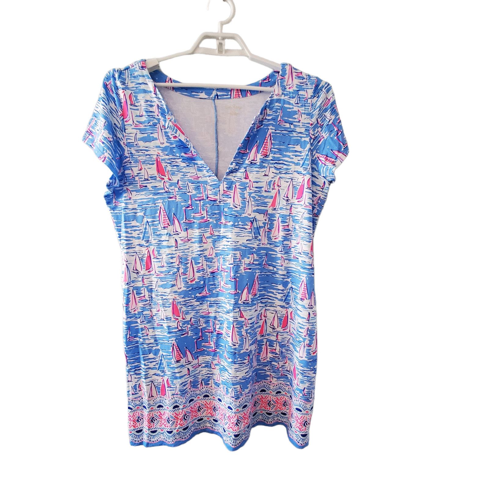 Capri Lilly Pulitzer Bleu Flottant Taille 8 - Porte-bonheur - Occasion Bon état