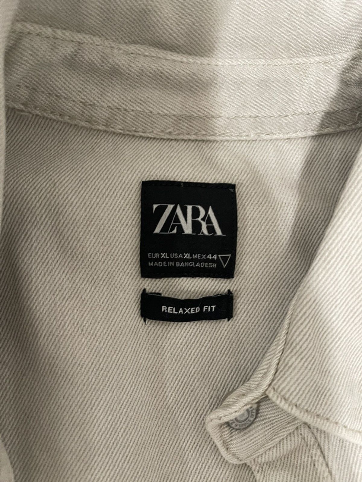 Zara Zara Designed Light Jean Jacket Size US XL / EU 56 / 4 - 3 Thumbnail