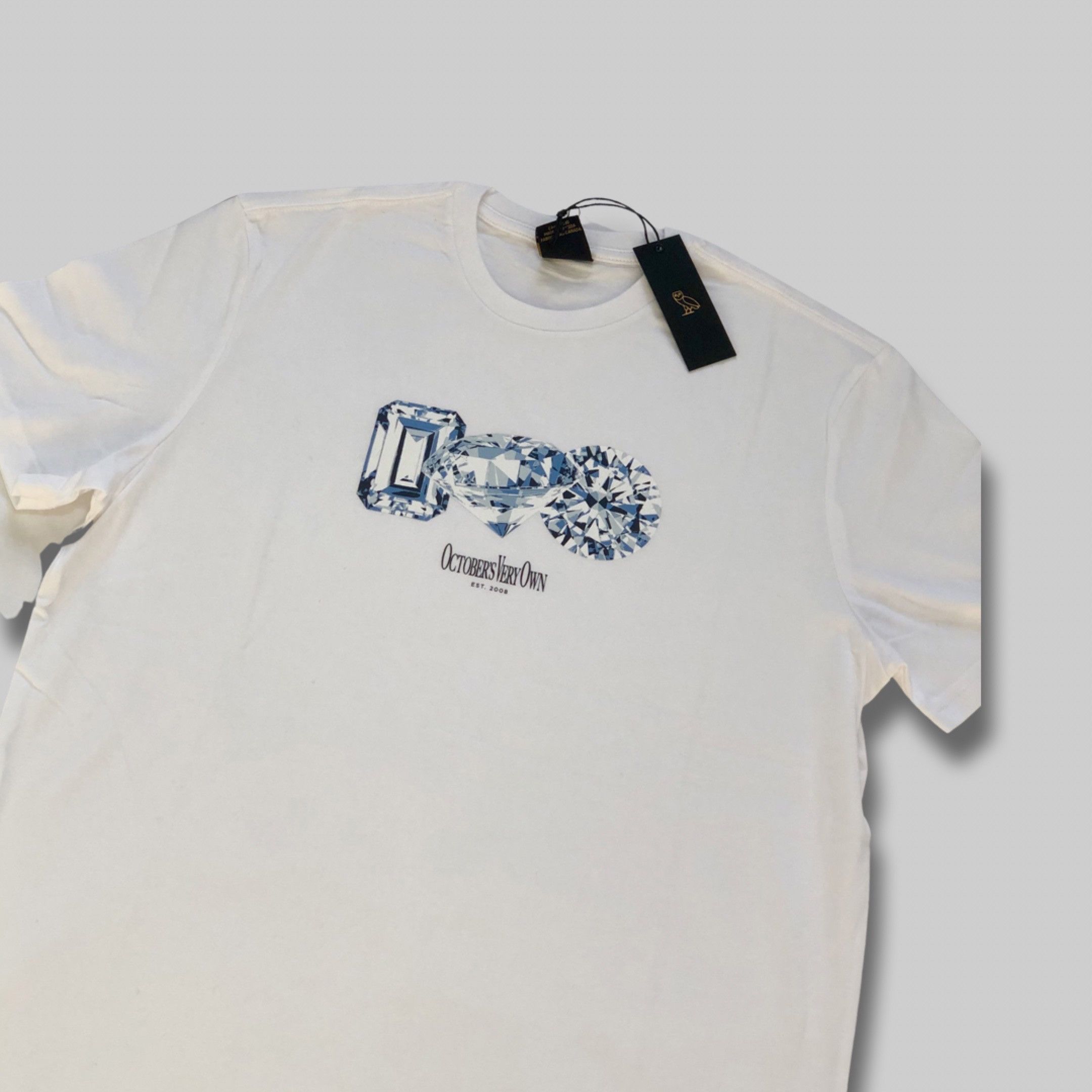 Drake OVO DIAMOND LOGO T-SHIRT Size US L / EU 52-54 / 3 - 3 Thumbnail