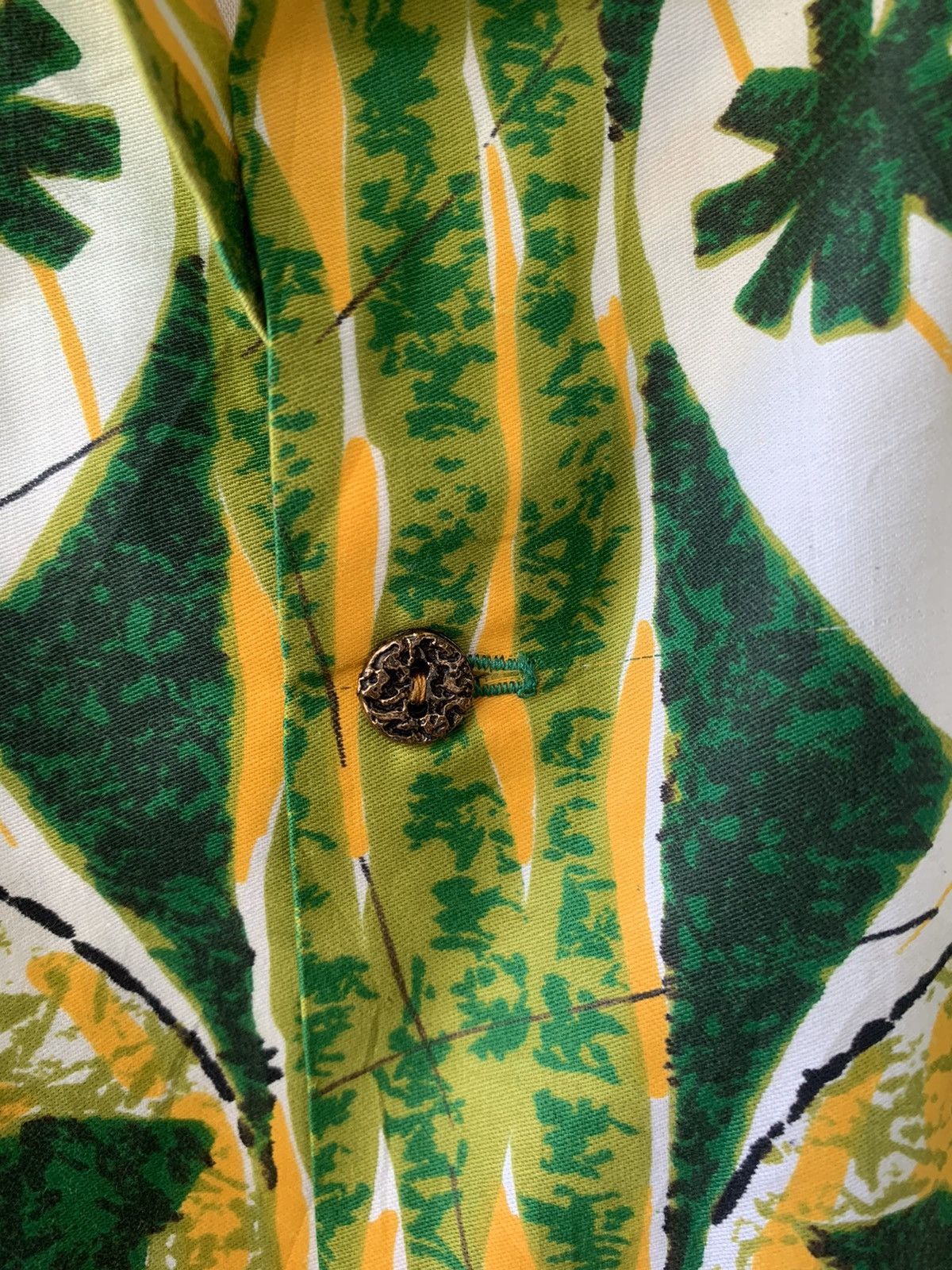 Japanese Brand × Vintage True Vintage 50s Kamehameha Aloha Open Collar Shirt Size US M / EU 48-50 / 2 - 4 Thumbnail