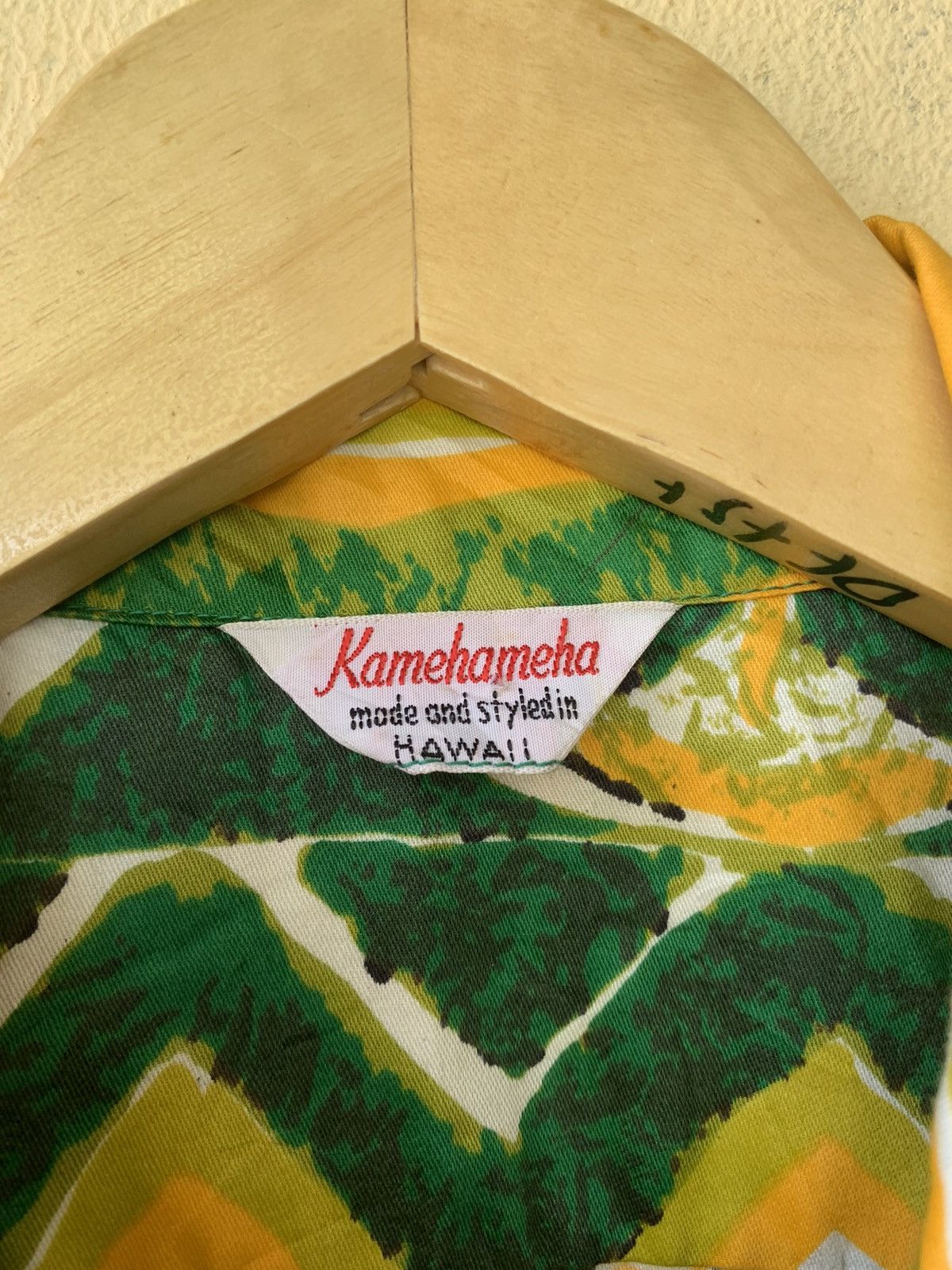 Japanese Brand × Vintage True Vintage 50s Kamehameha Aloha Open Collar Shirt Size US M / EU 48-50 / 2 - 3 Thumbnail